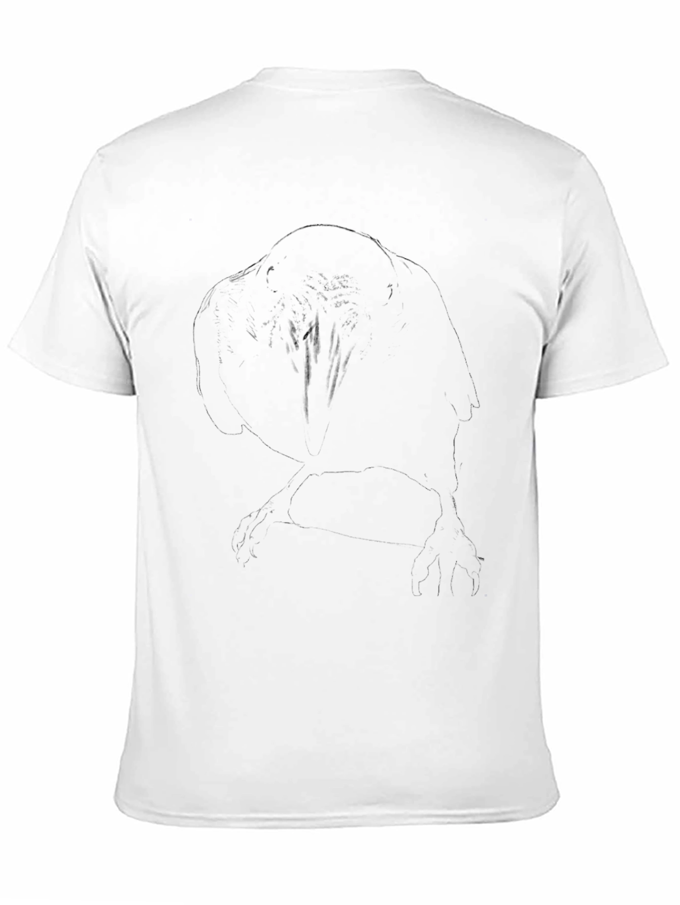 Silhouette Graphic Tee - Mens Black T-Shirt