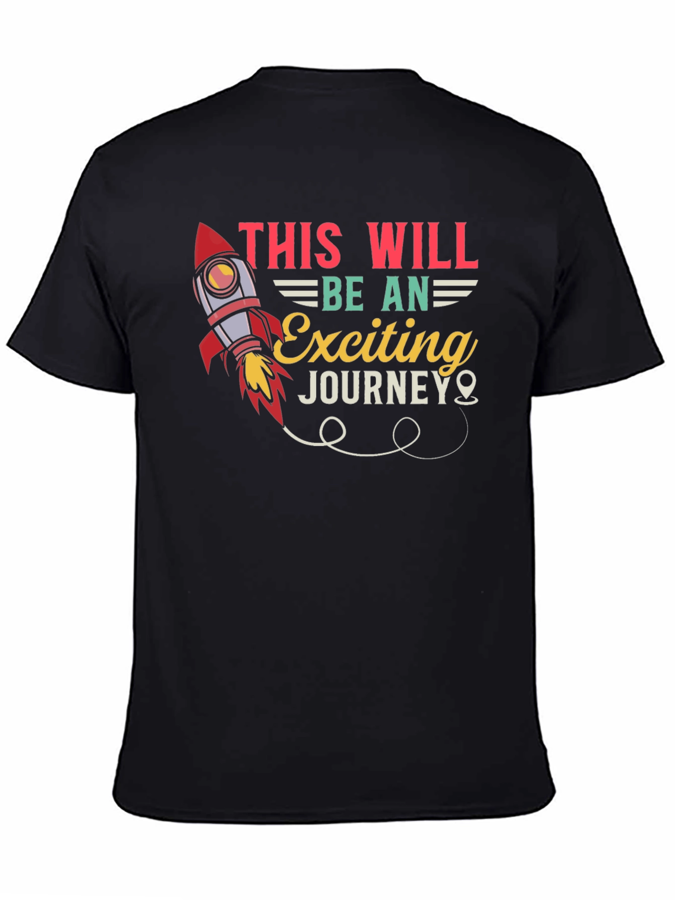 Exciting Journey Graphic T-Shirt - Adventure Tee