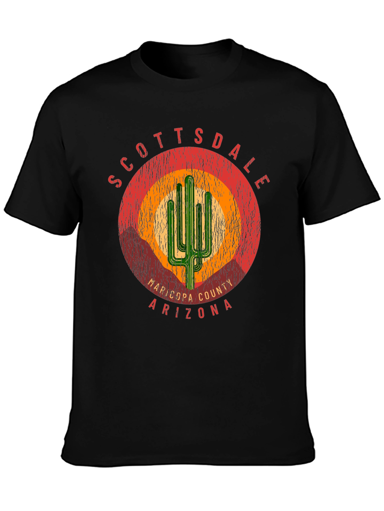 Scottsdale Arizona Cactus Graphic Tee