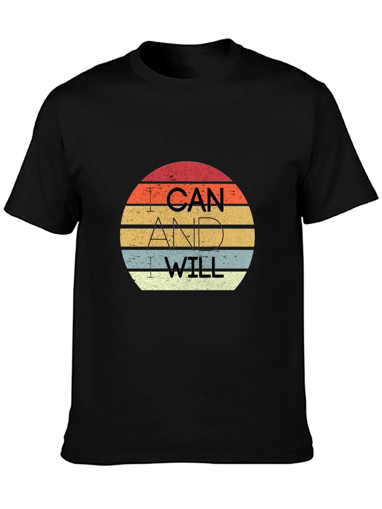Retro I Can And I Will Graphic Tee