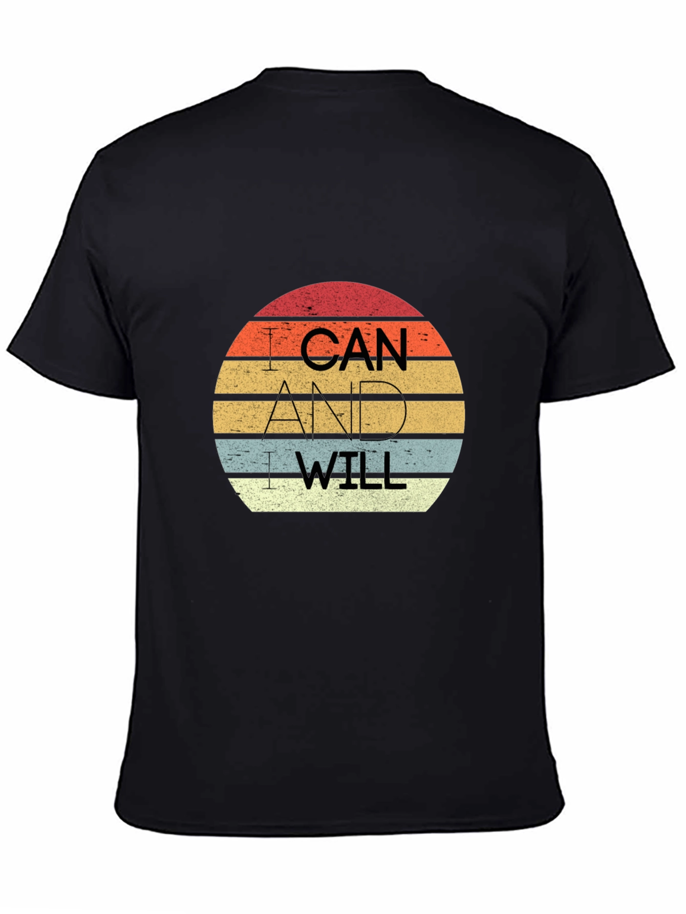 Retro I Can And I Will Graphic Tee