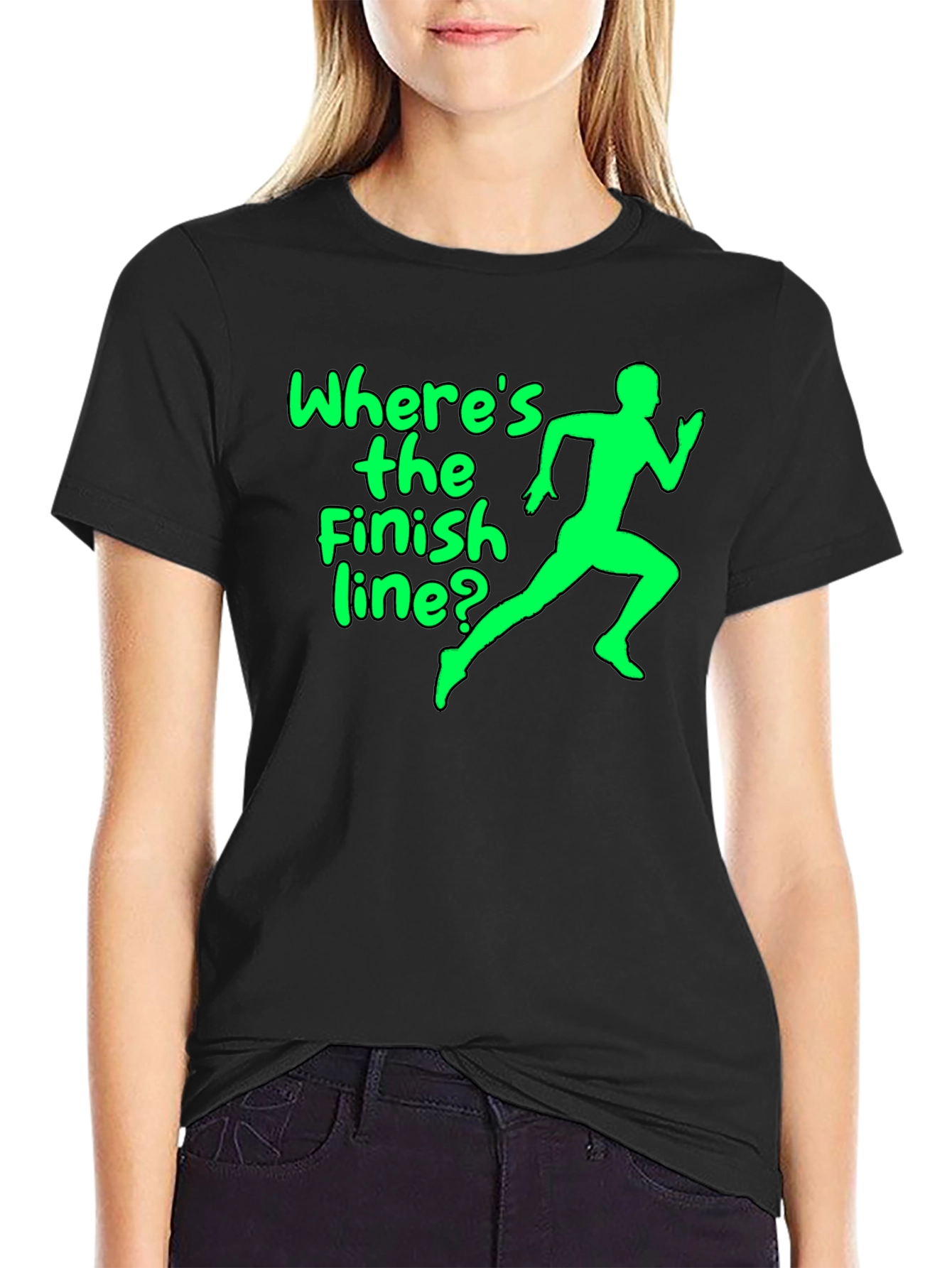 Wheres the Finish Line? Graphic Tee