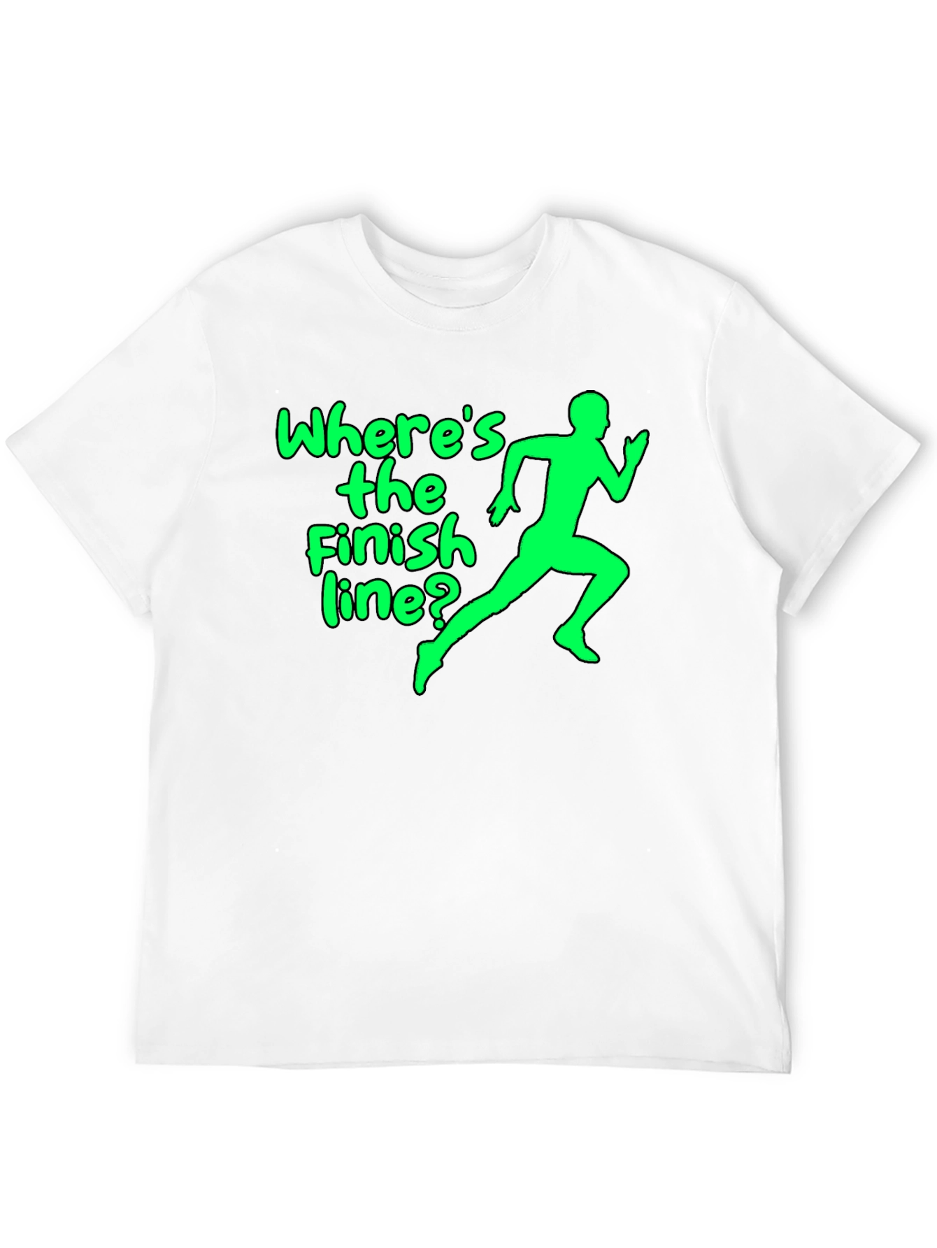 Wheres the Finish Line? Graphic Tee