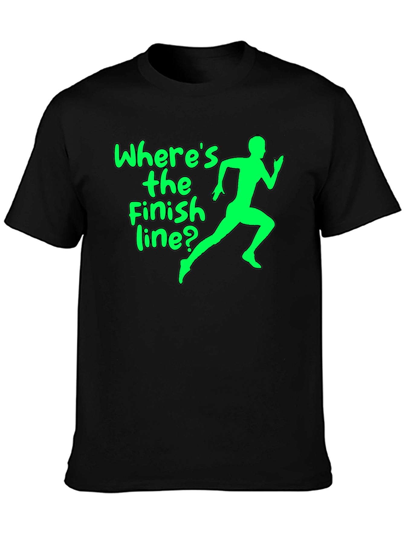 Wheres the Finish Line? Graphic Tee