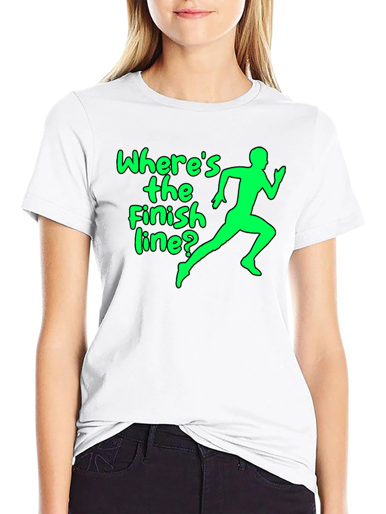 Wheres the Finish Line? Graphic Tee
