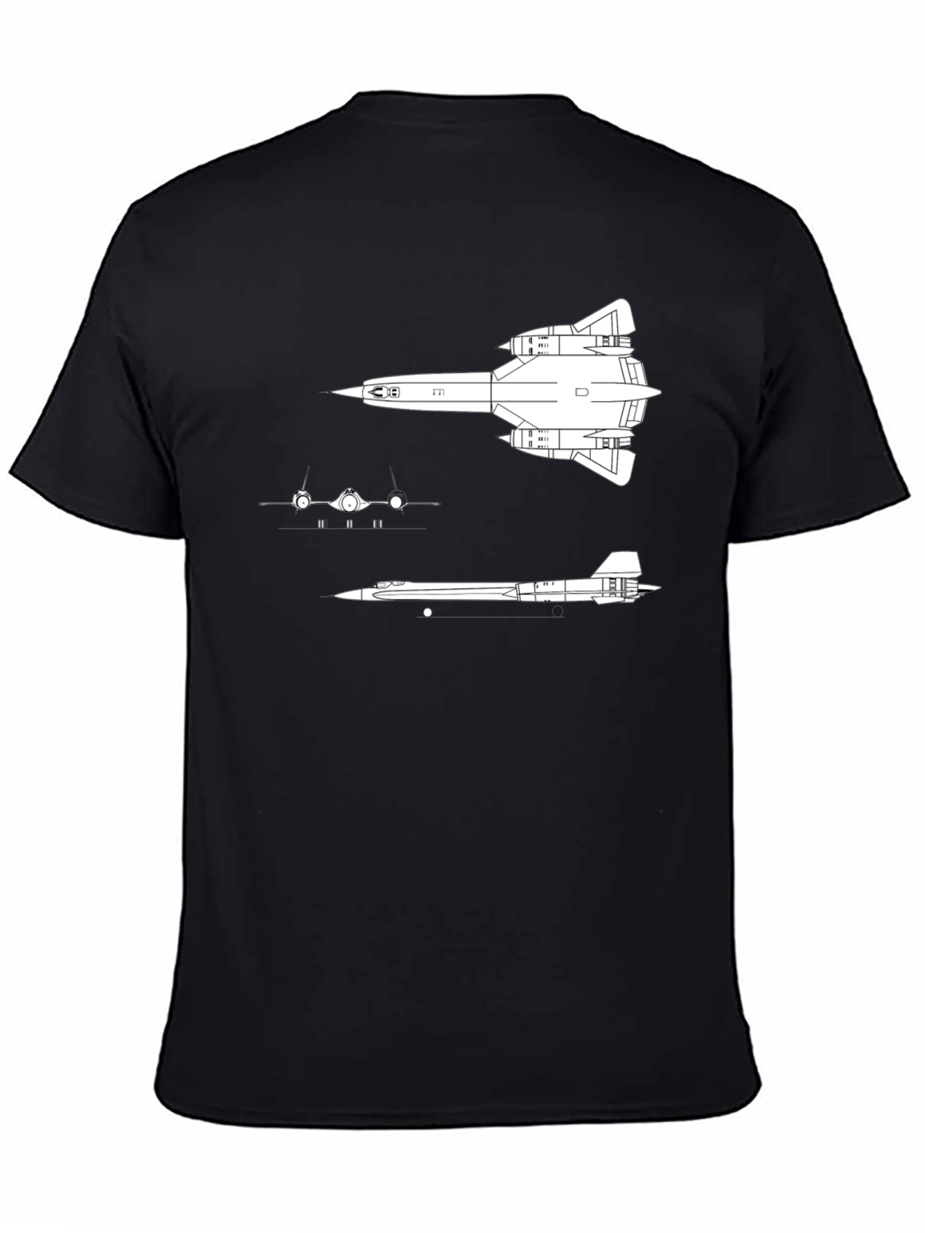 SR-71 Blackbird Blueprint Tee