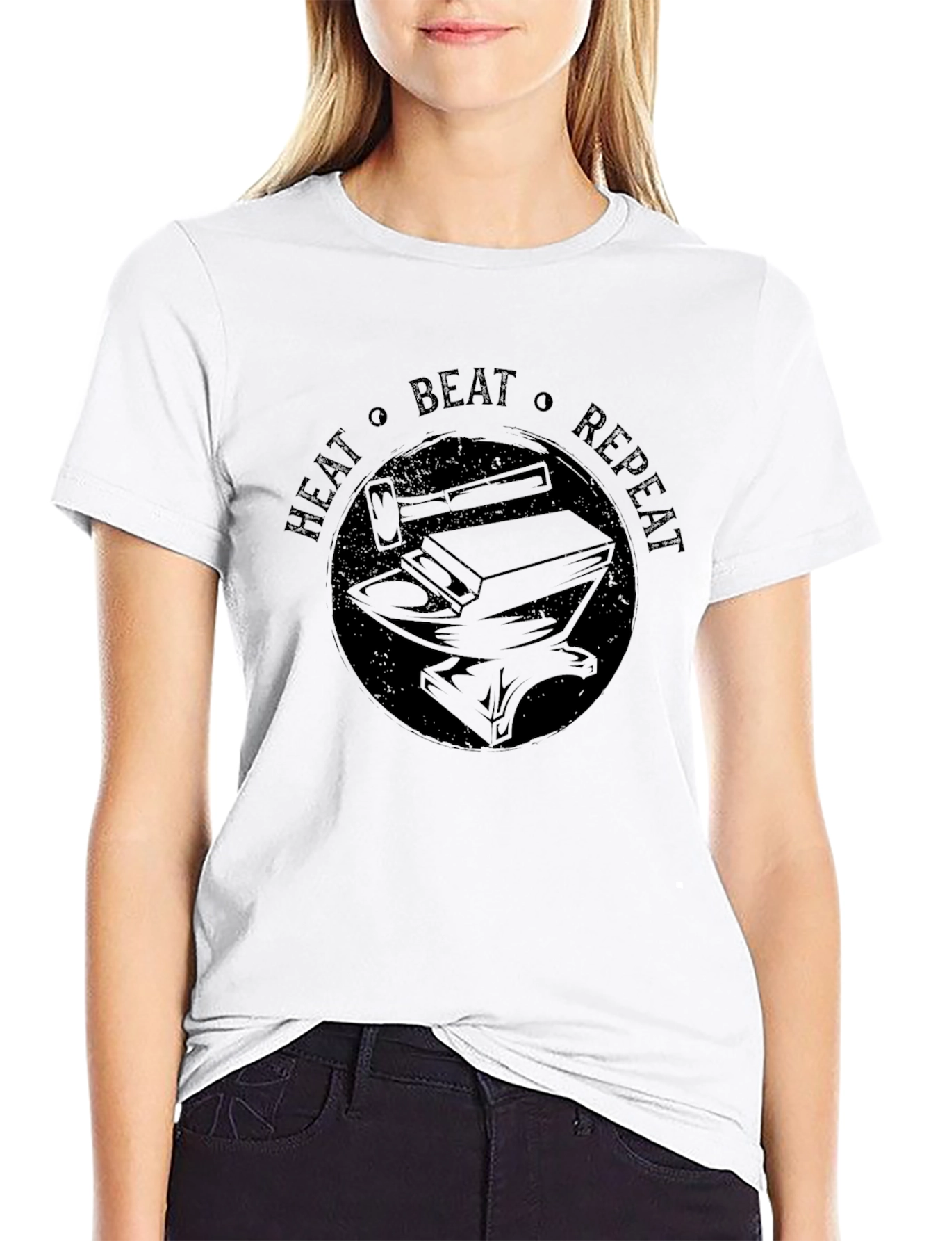 Blacksmith Heat Beat Repeat Graphic T-Shirt