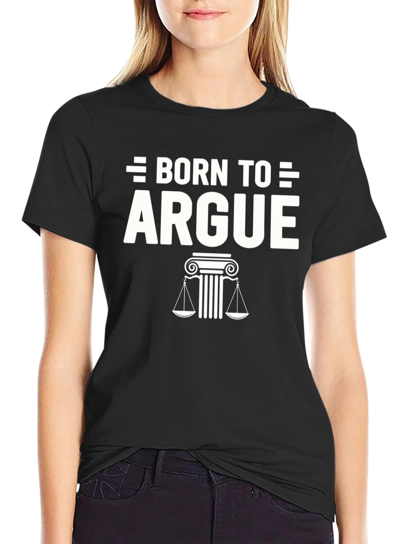 Born to Argue Graphic Tee - Lawyer Gift