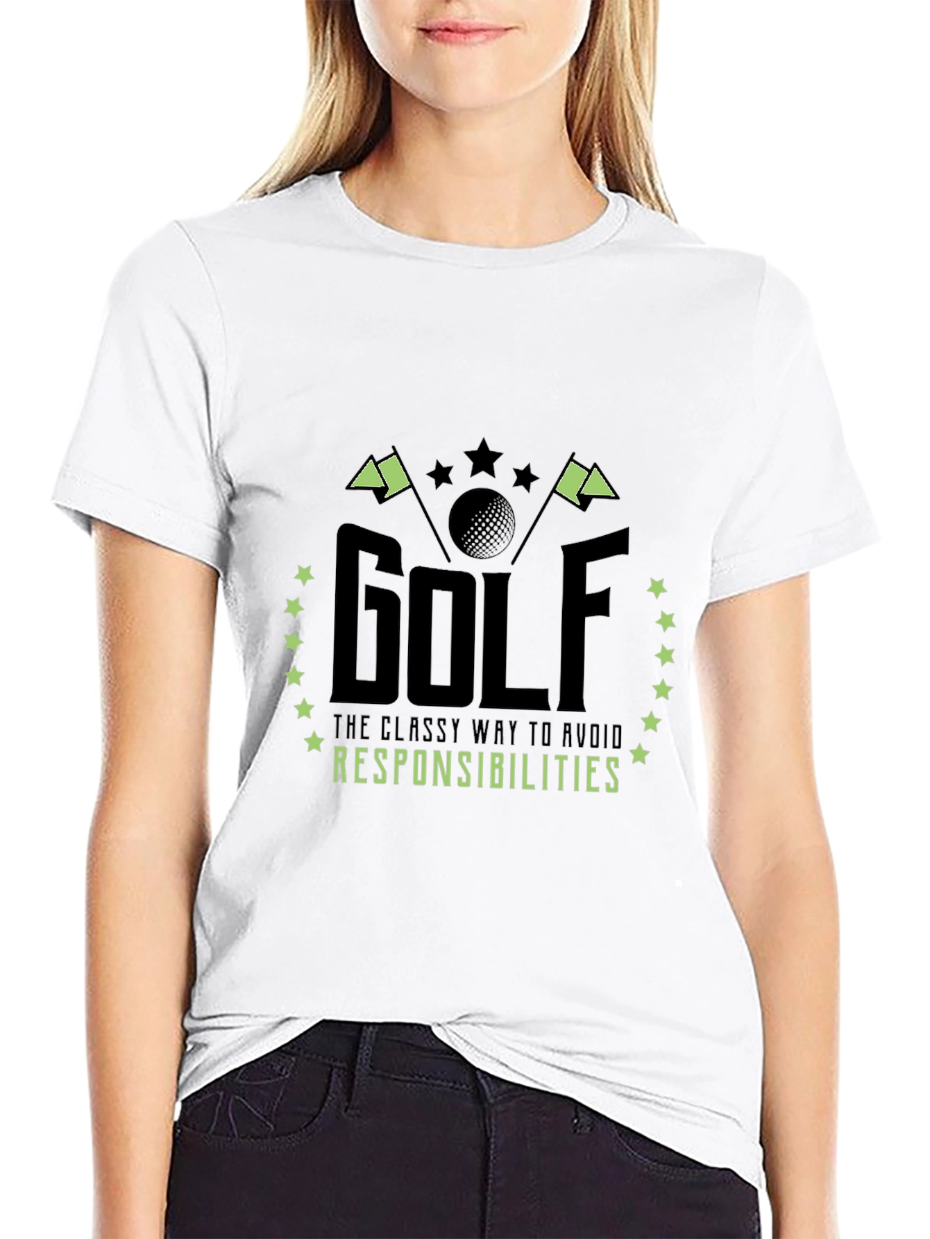 Golf T-Shirt: Classy Way to Avoid Responsibilities