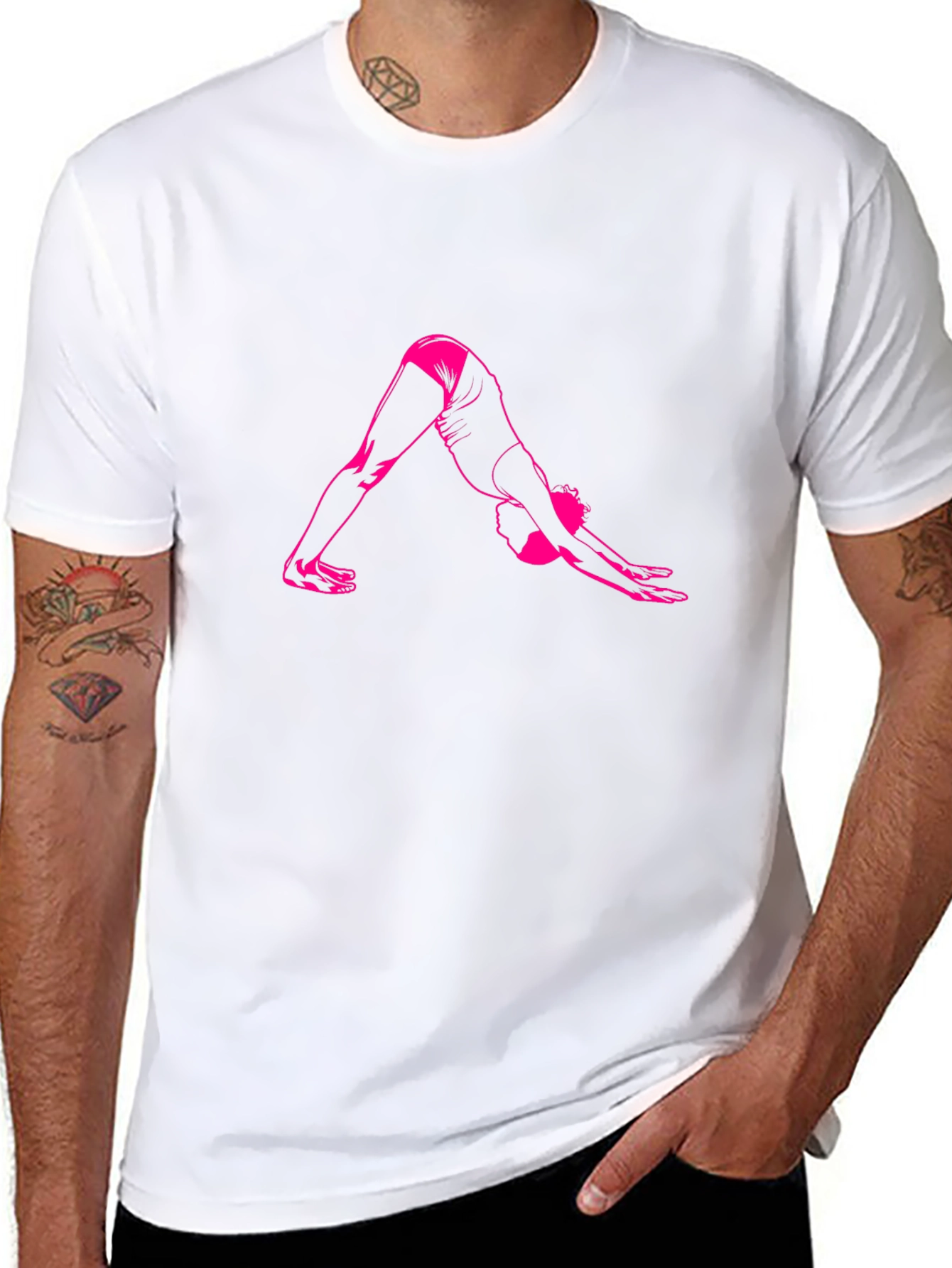 Yoga Pose Graphic Tee