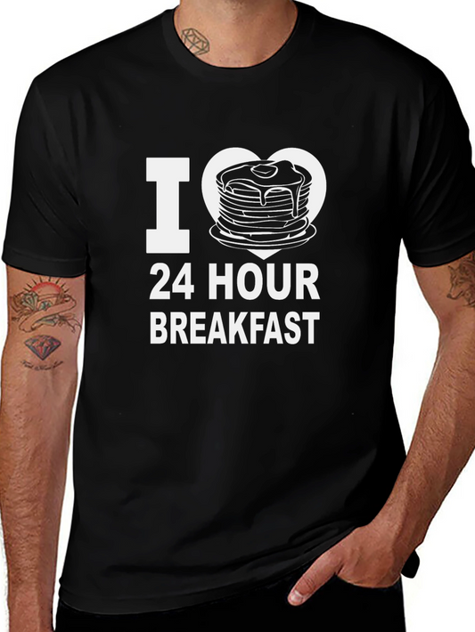 I Heart 24 Hour Breakfast T-Shirt