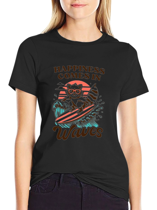 Happiness Waves Graphic Tee
