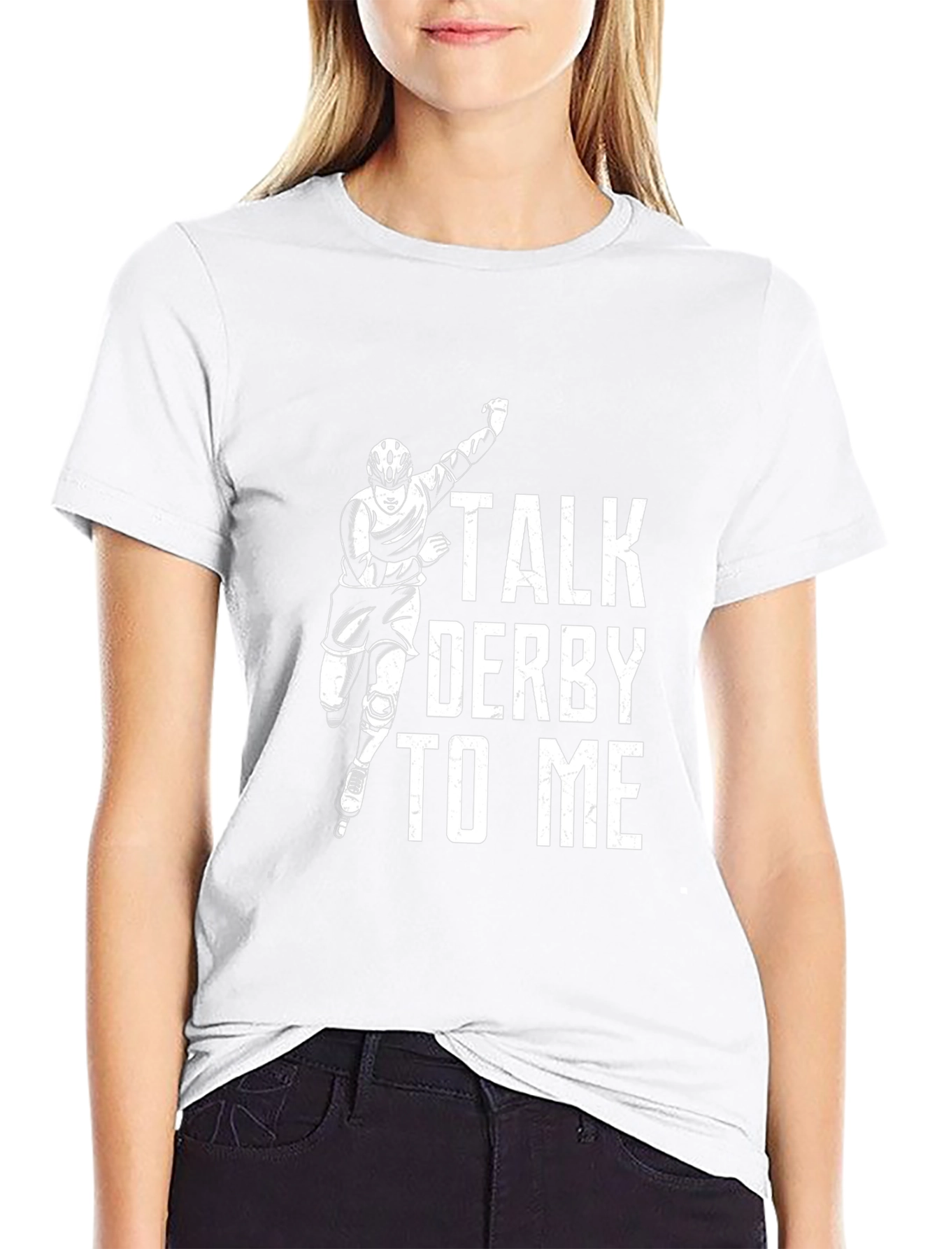 Talk Derby To Me Roller Derby T-Shirt