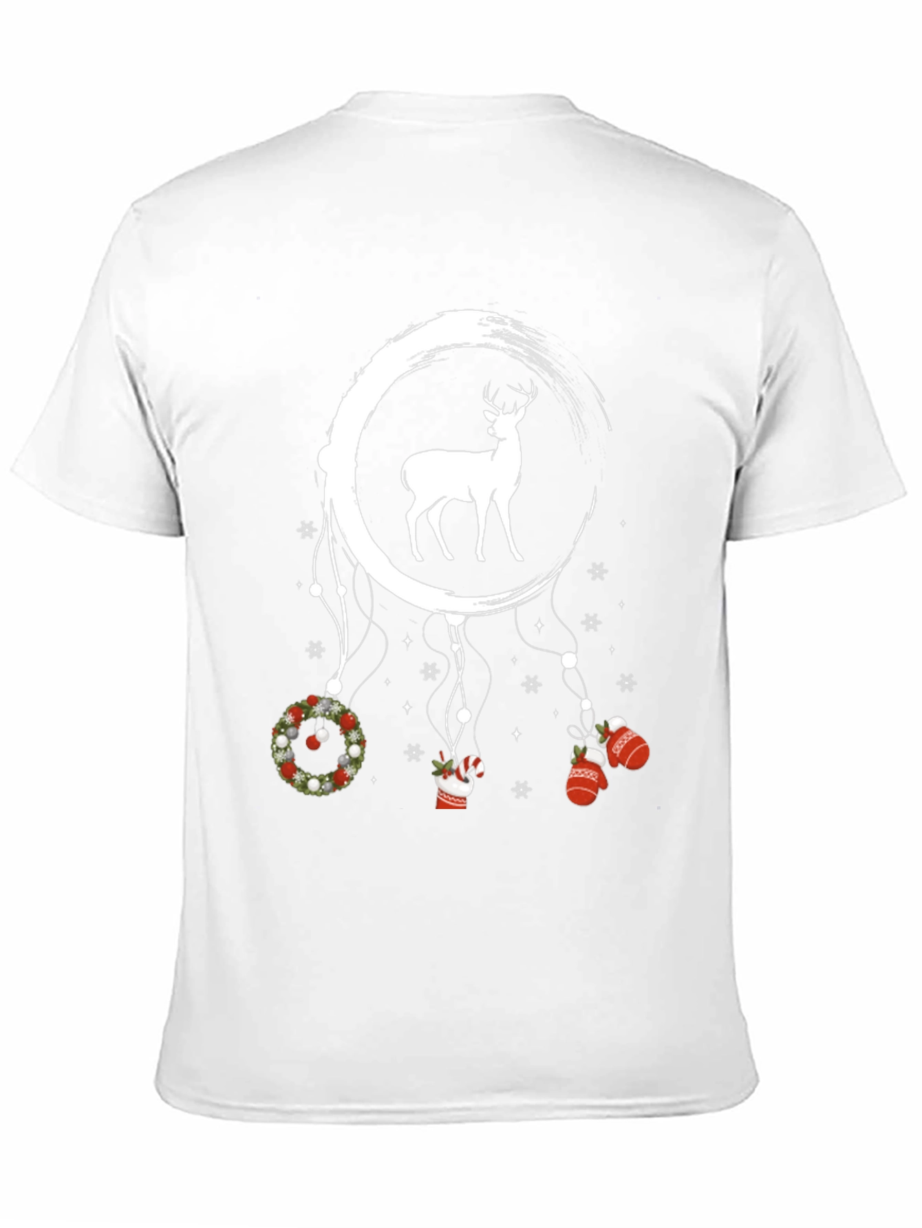Festive Deer Dreamcatcher T-Shirt