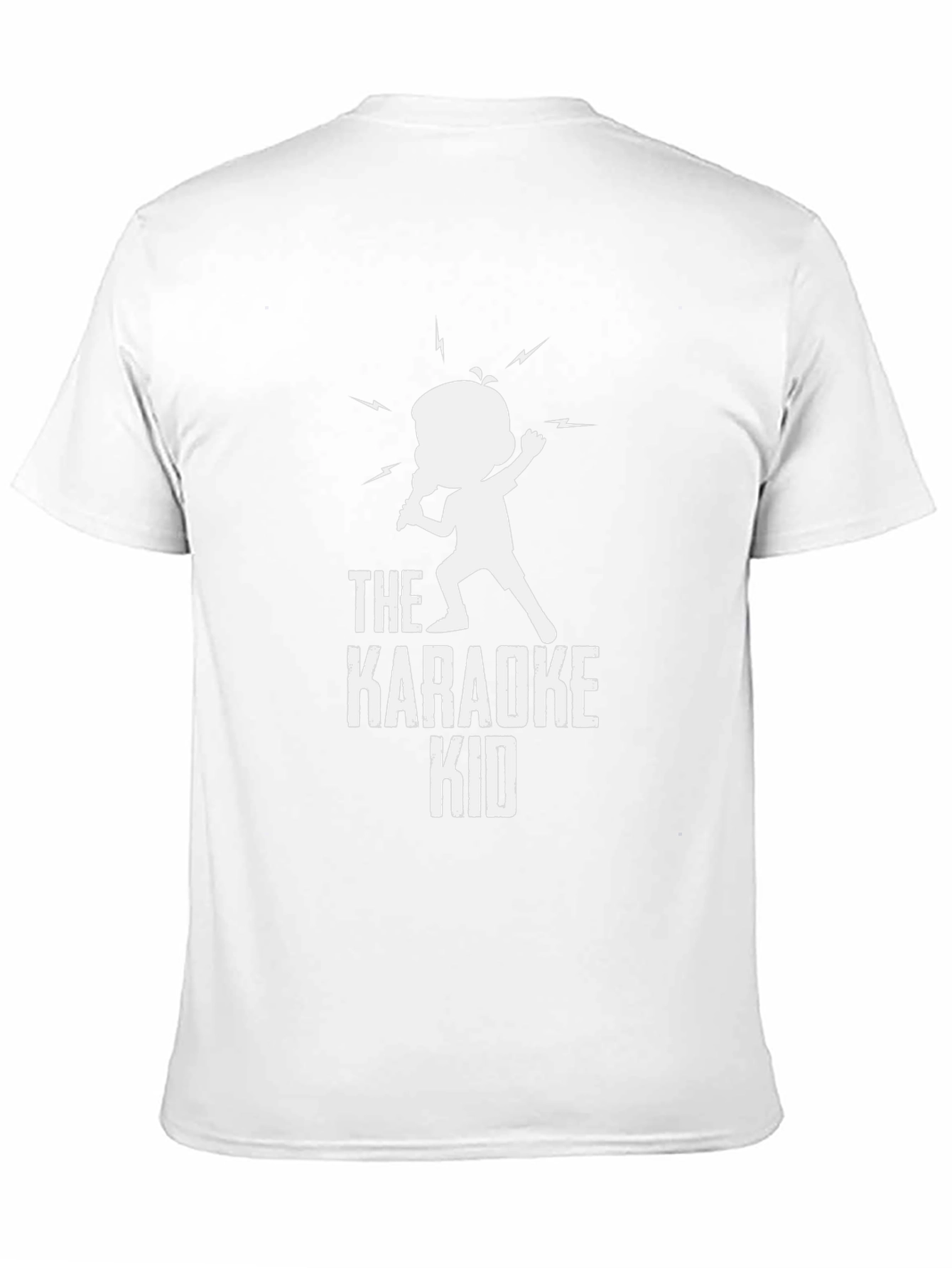 The Karaoke Kid T-Shirt - Black Novelty Tee