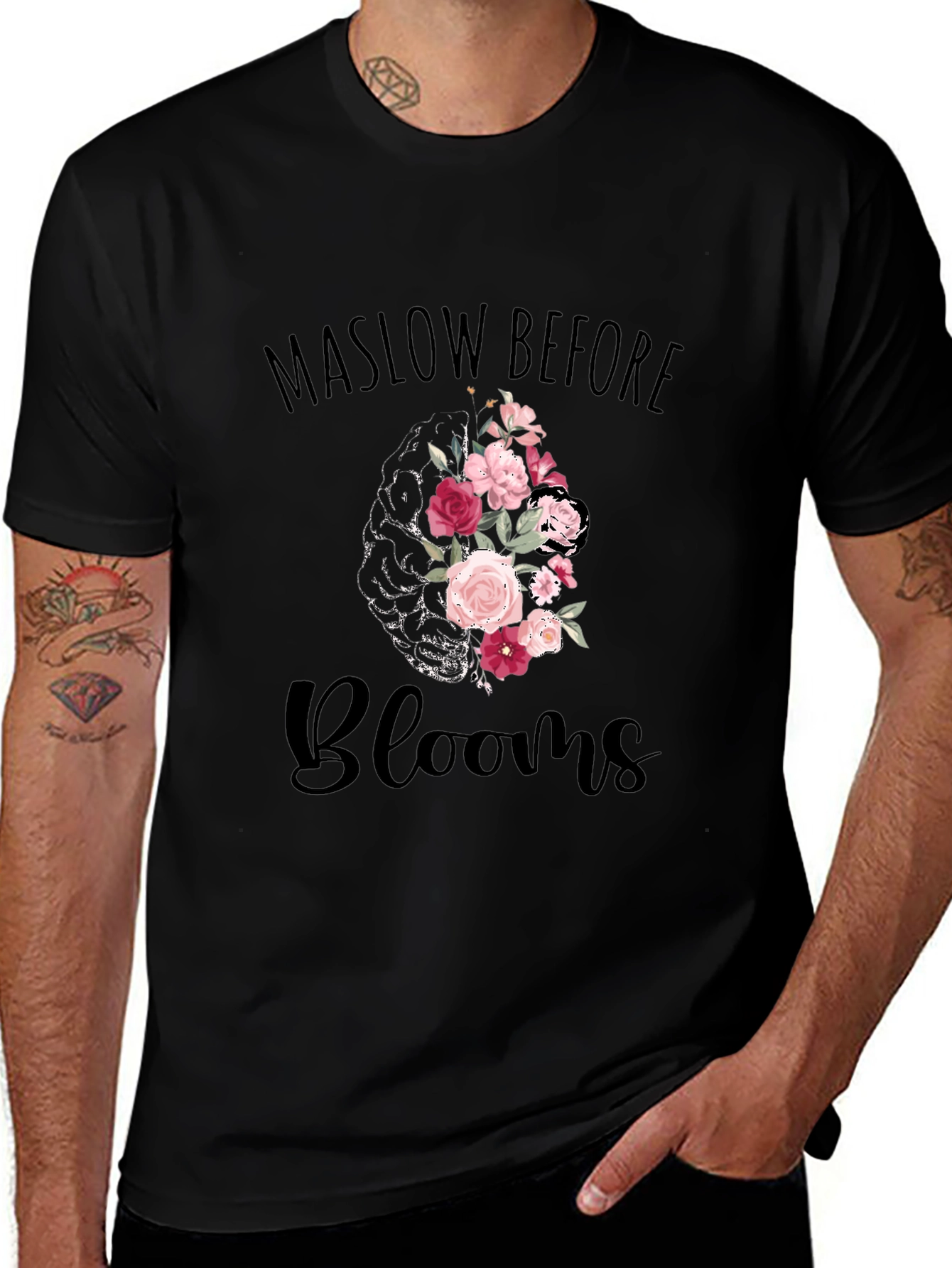 Maslow Before Blooms Graphic T-Shirt