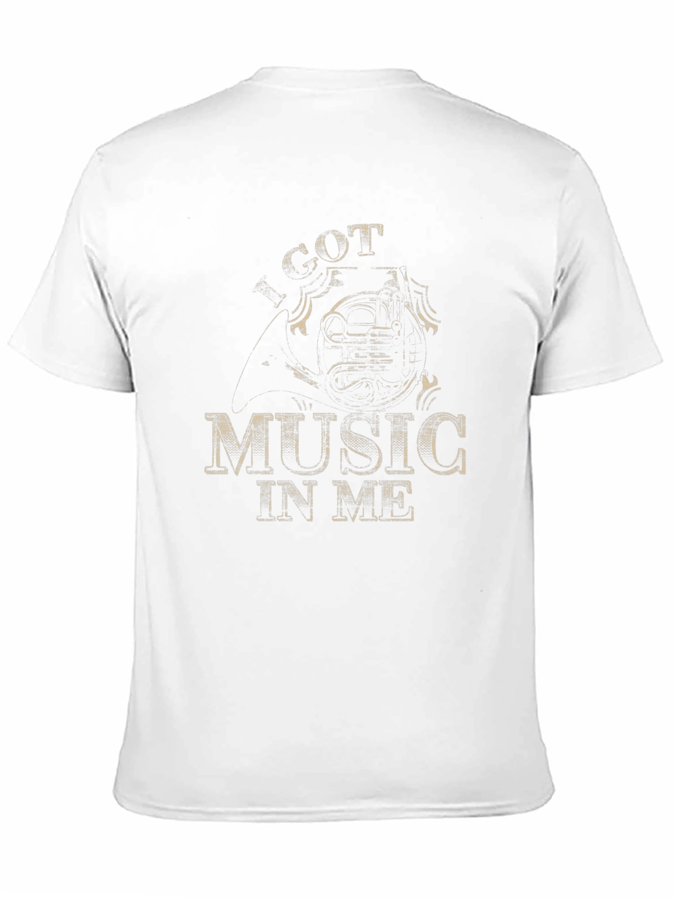 Got Music In Me Black T-Shirt