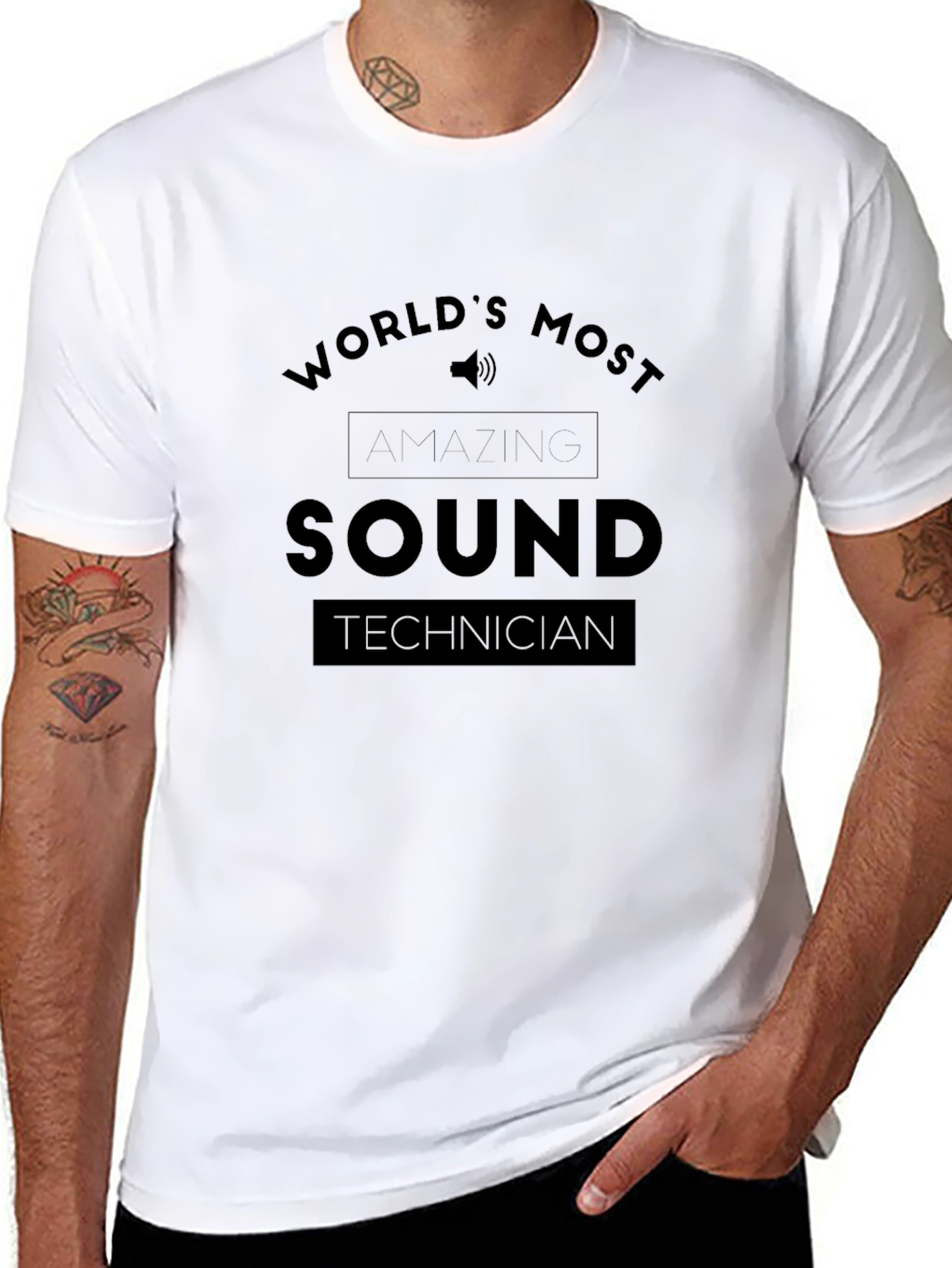 Worlds Most Amazing Sound Technician T-Shirt