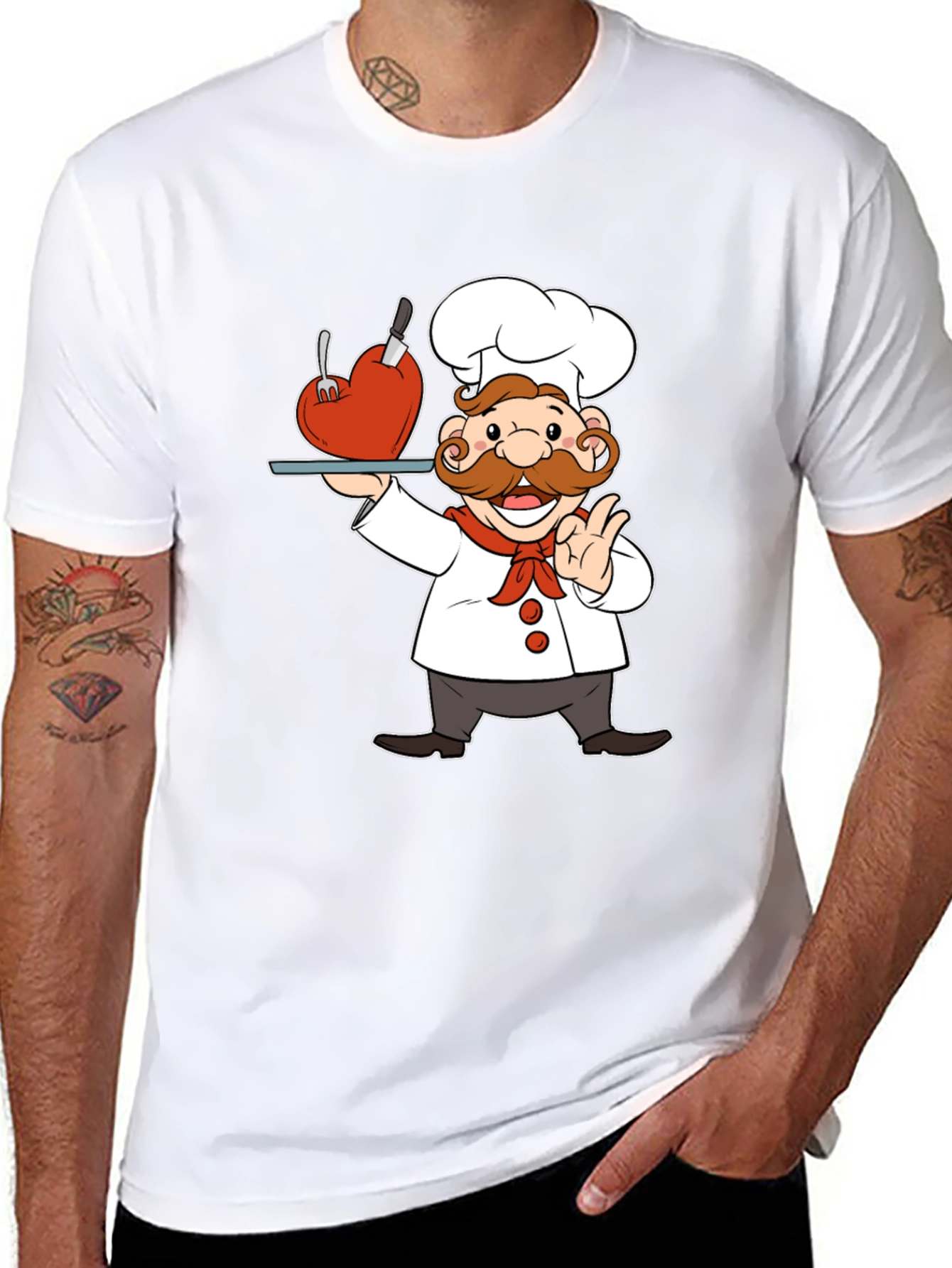 Chef with Heart T-Shirt