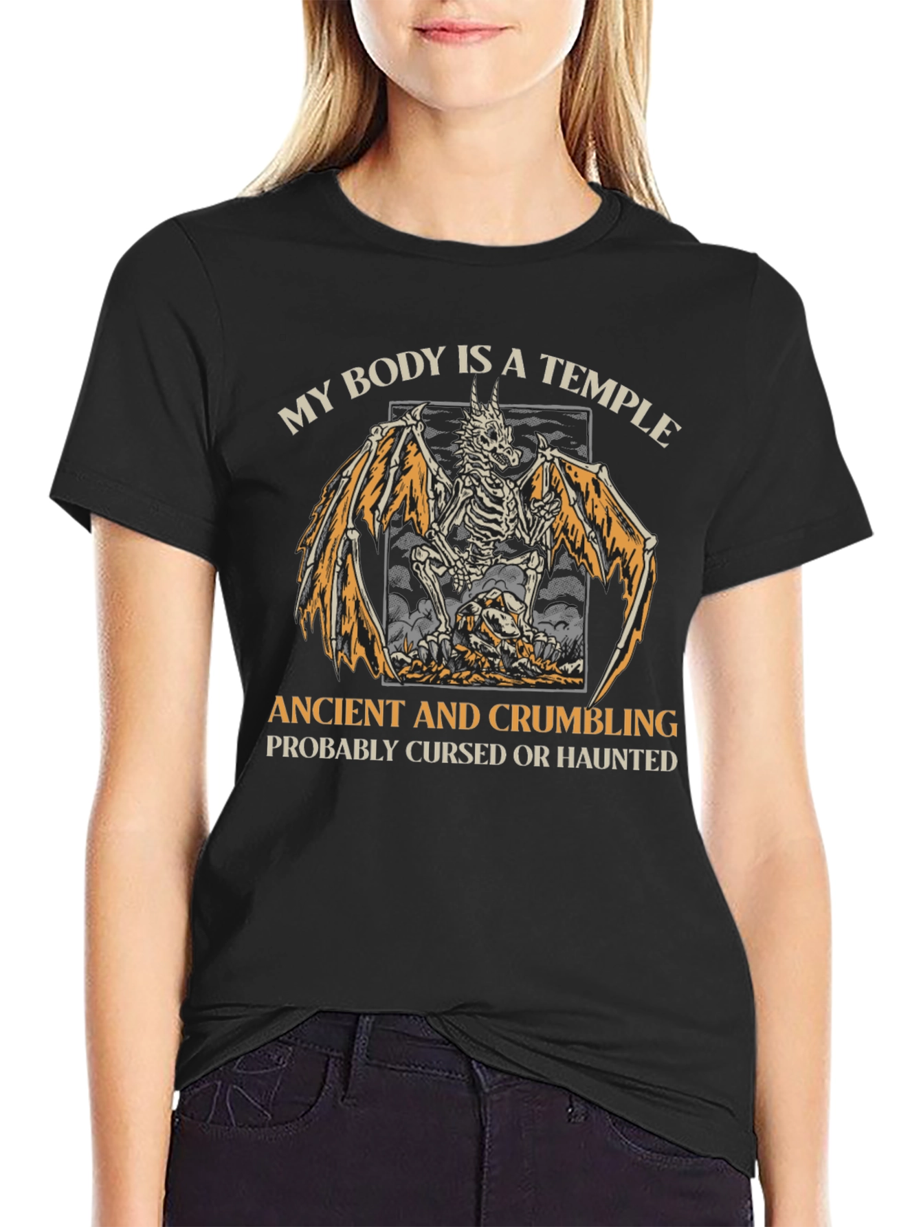 My Body Is a Temple Graphic T-Shirt