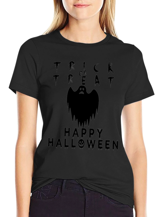 Happy Halloween Trick or Treat Ghost T-Shirt