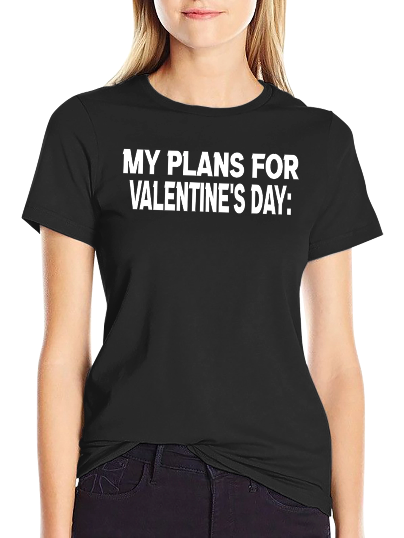 Funny Valentines Day Plans T-Shirt