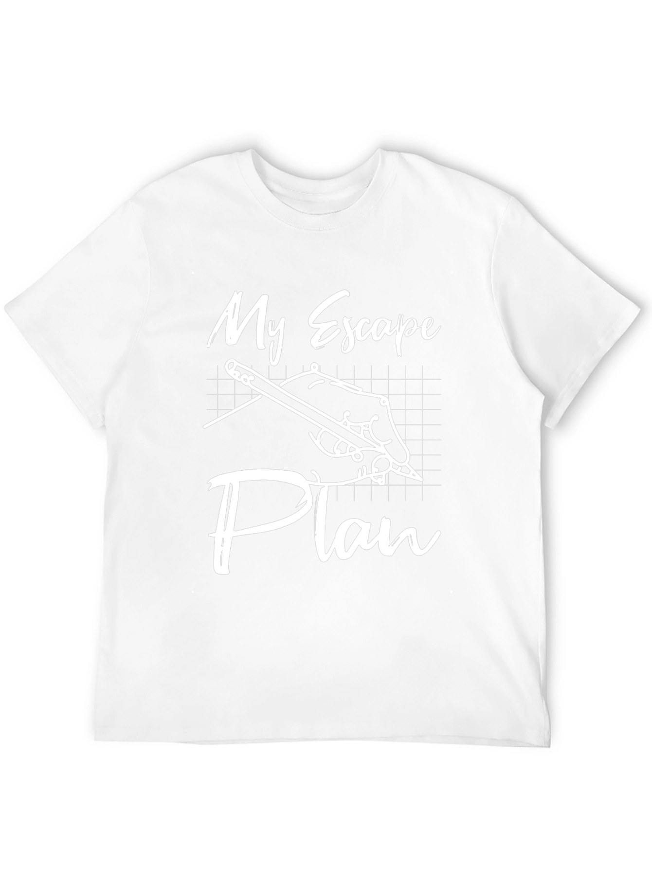 My Escape Plan T-Shirt - Architect Designer Drawing Tee