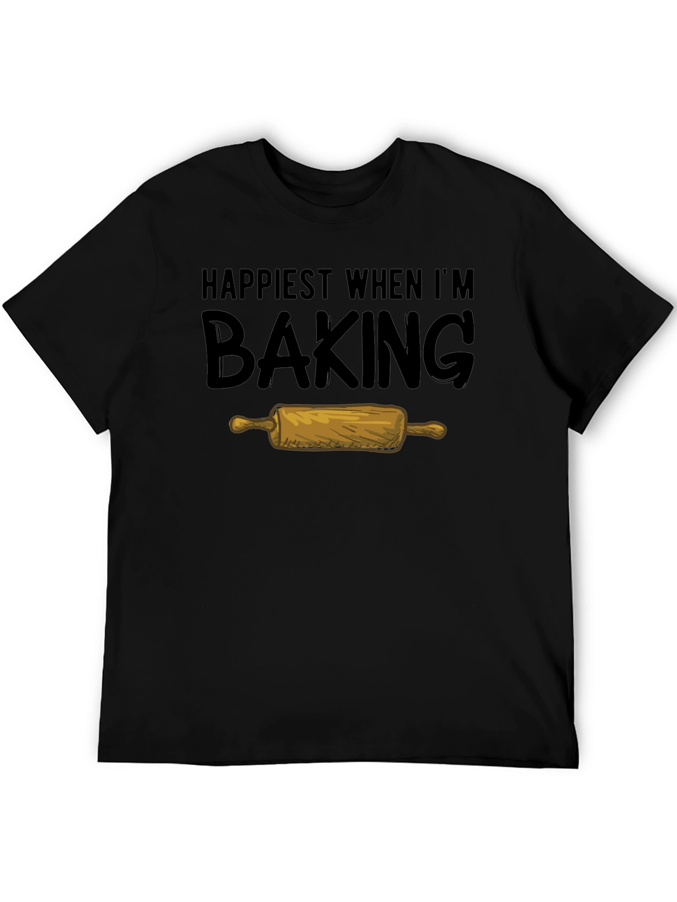 Happiest When Im Baking Graphic Tee