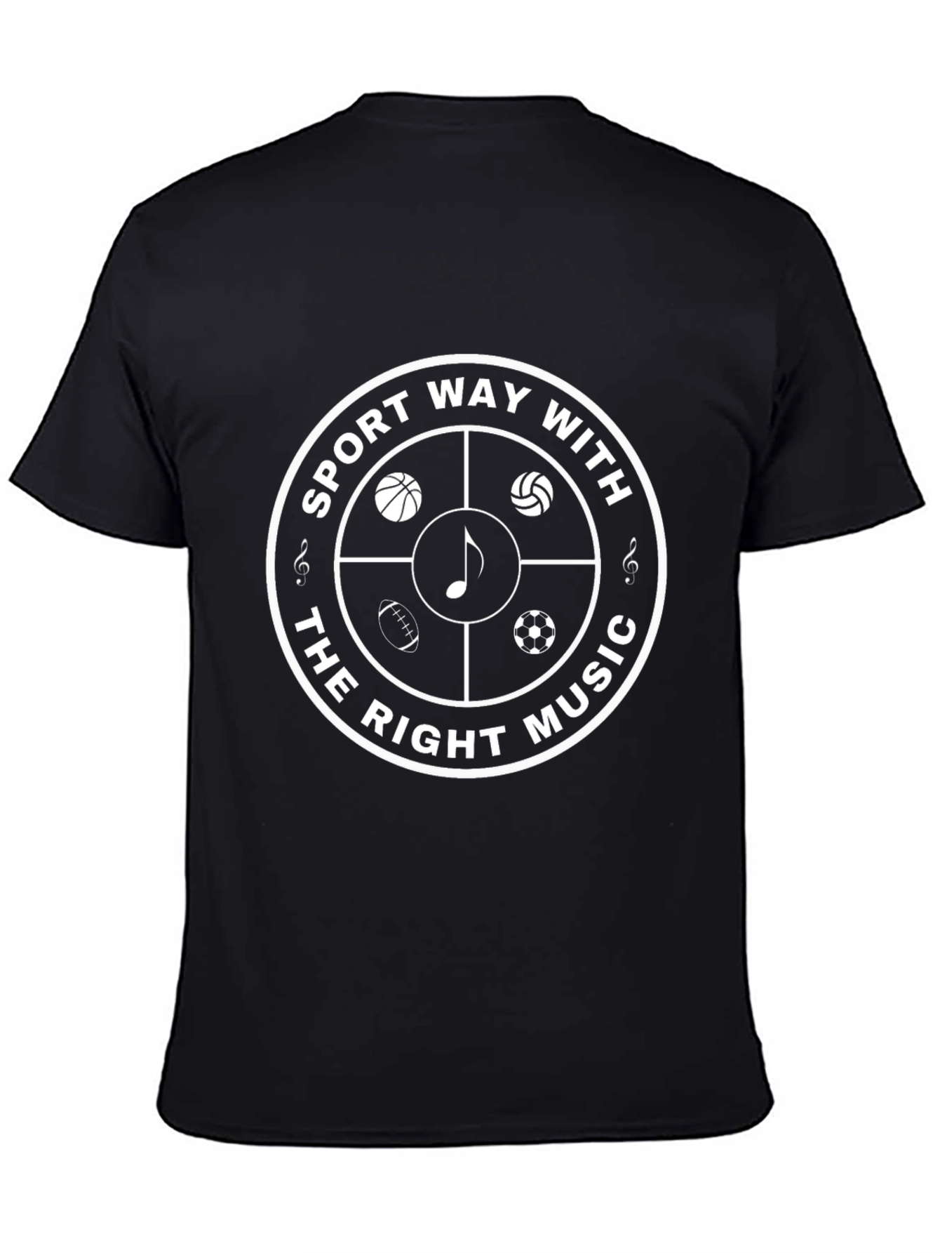 Sport Way With Music Graphic Tee