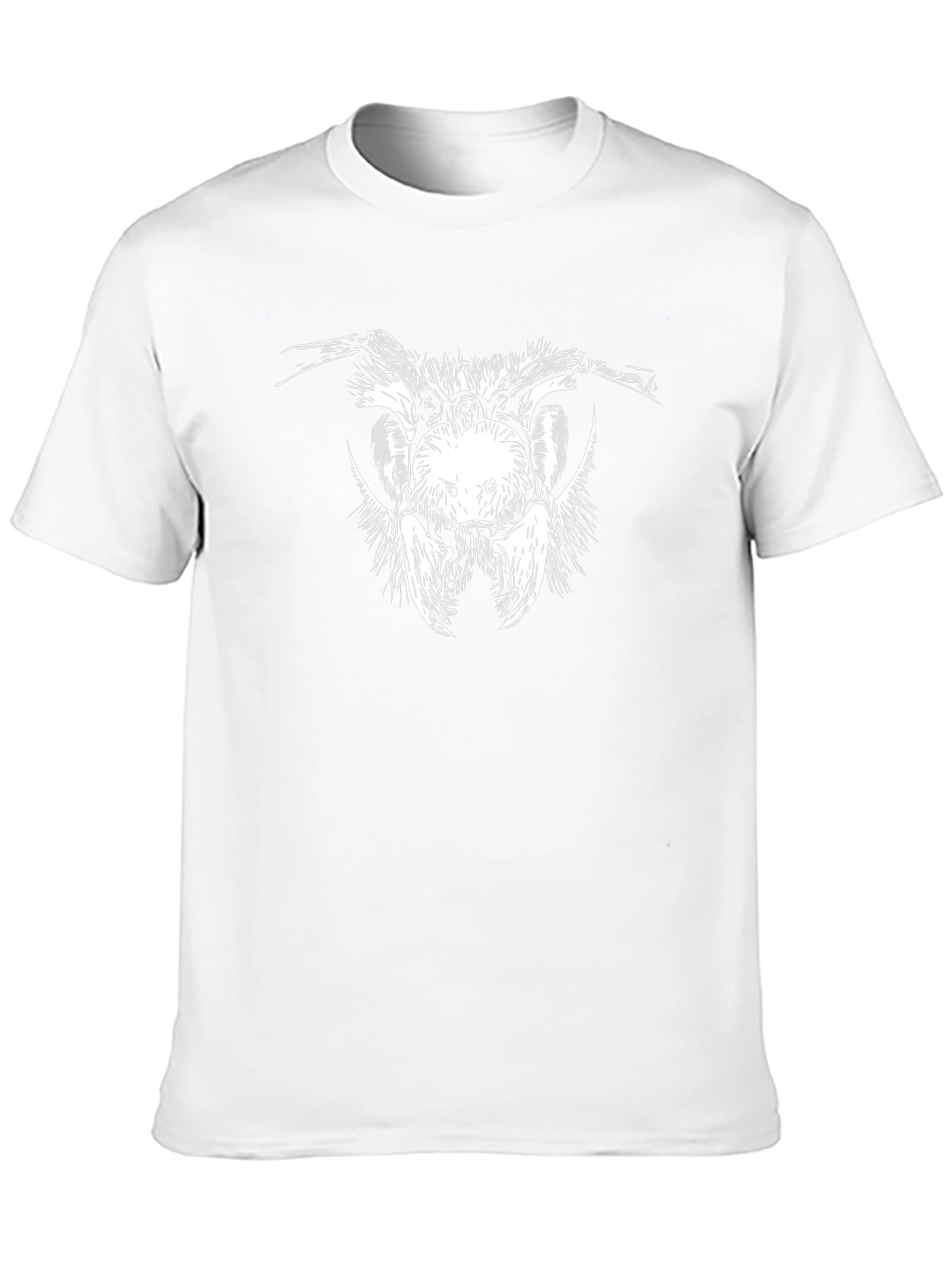 Bee Graphic T-Shirt - Black Cotton Tee