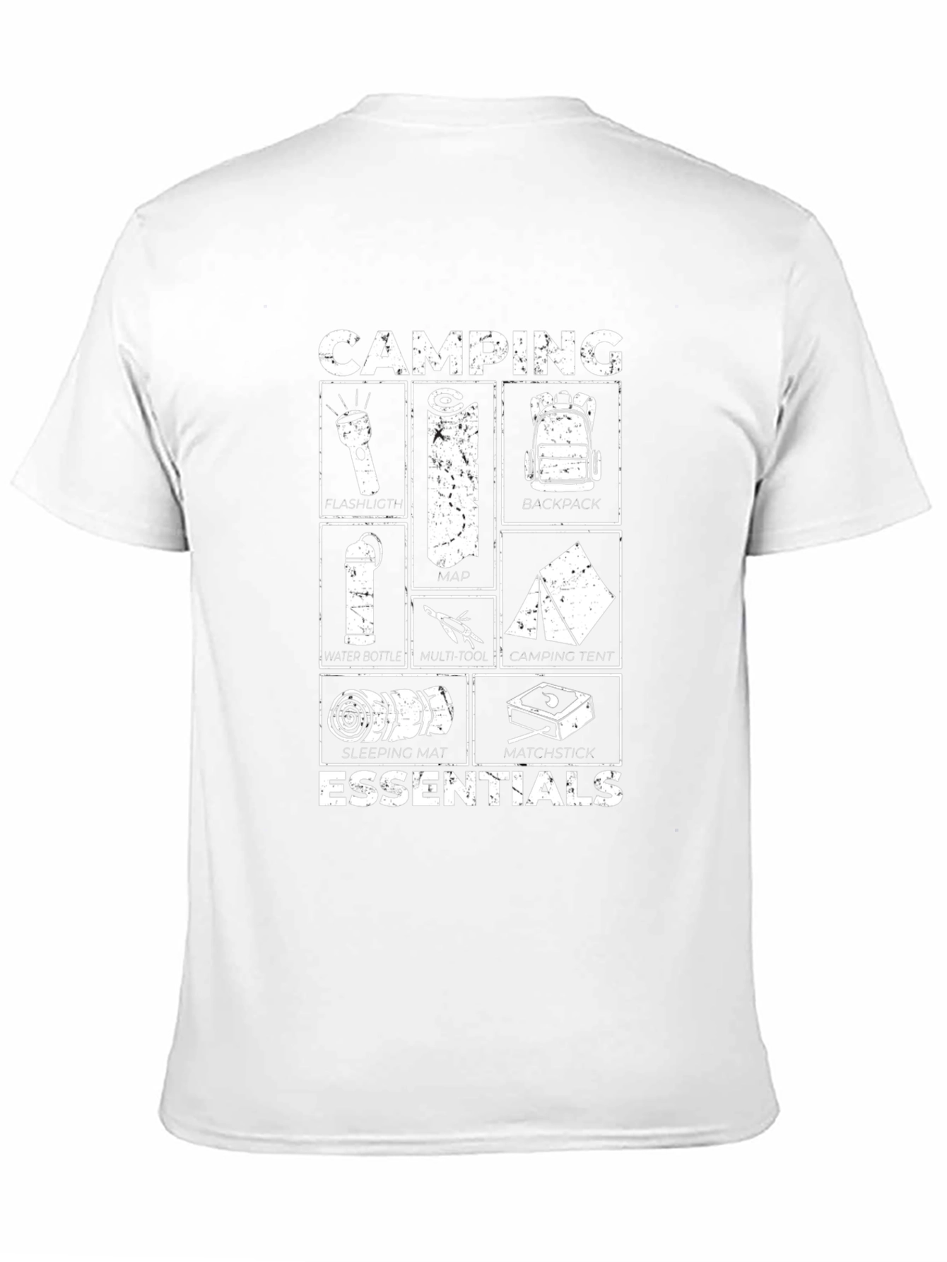 Camping Essentials Graphic T-Shirt