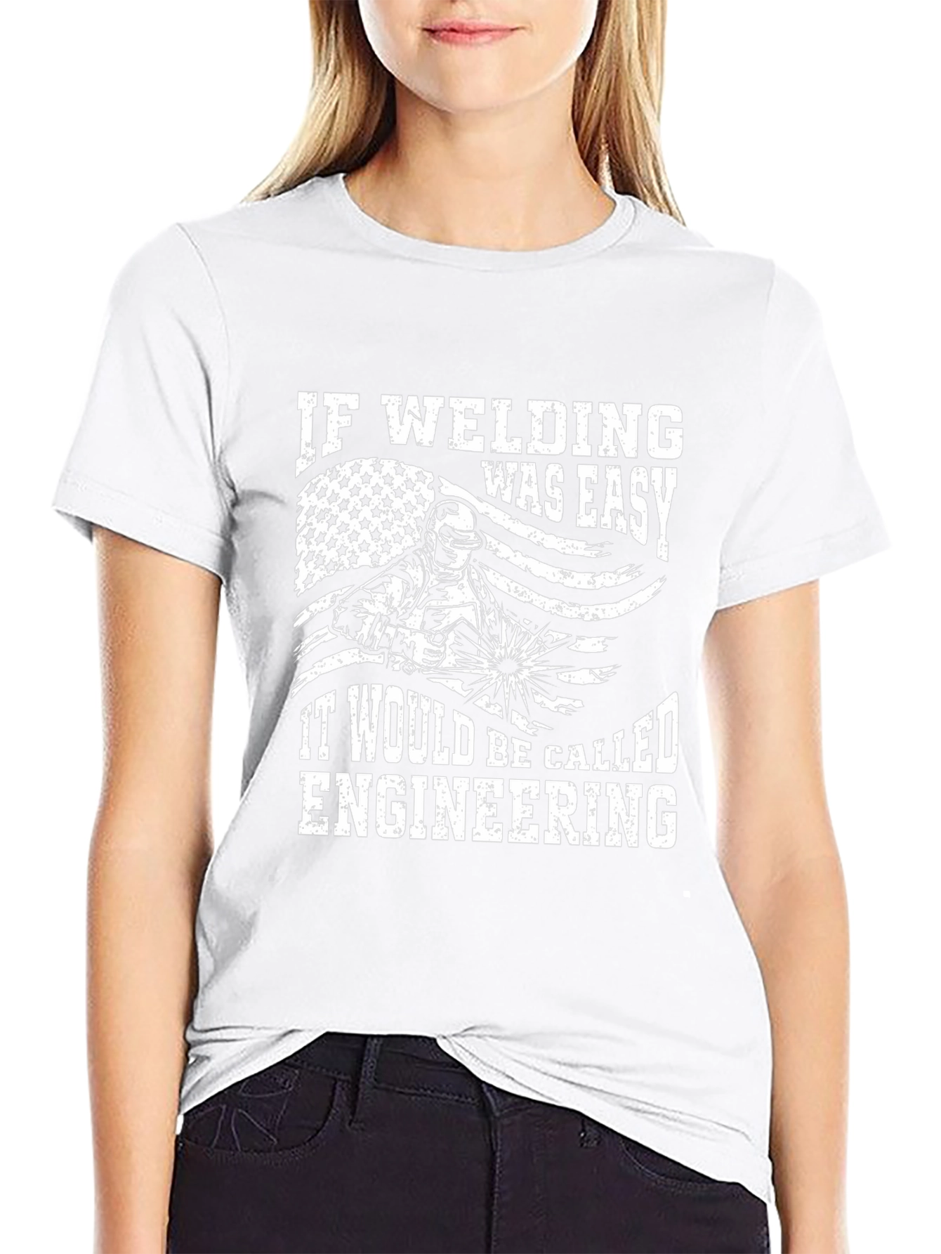 Welding vs Engineering Graphic Tee
