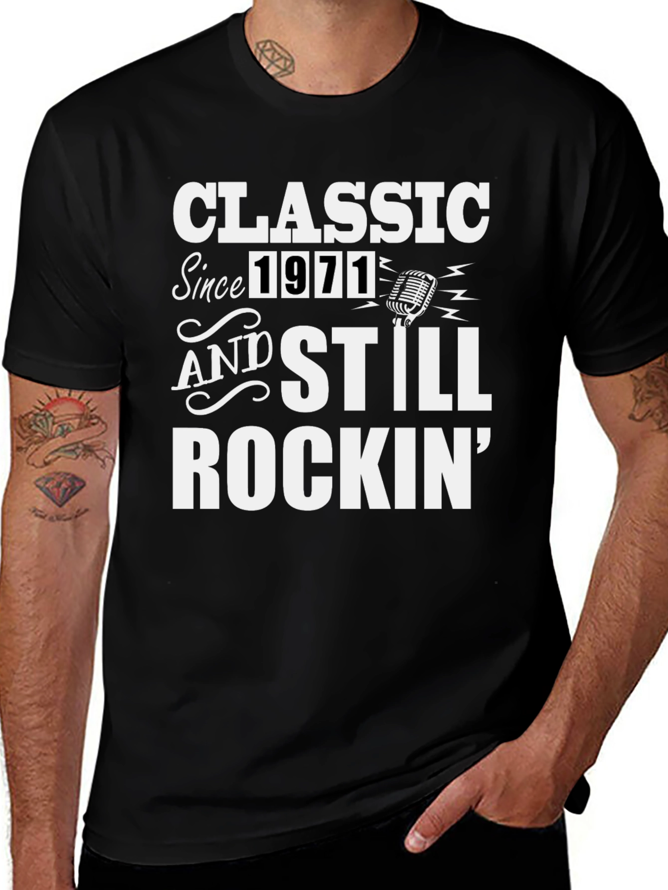 Classic Since 1971 Rockin T-Shirt
