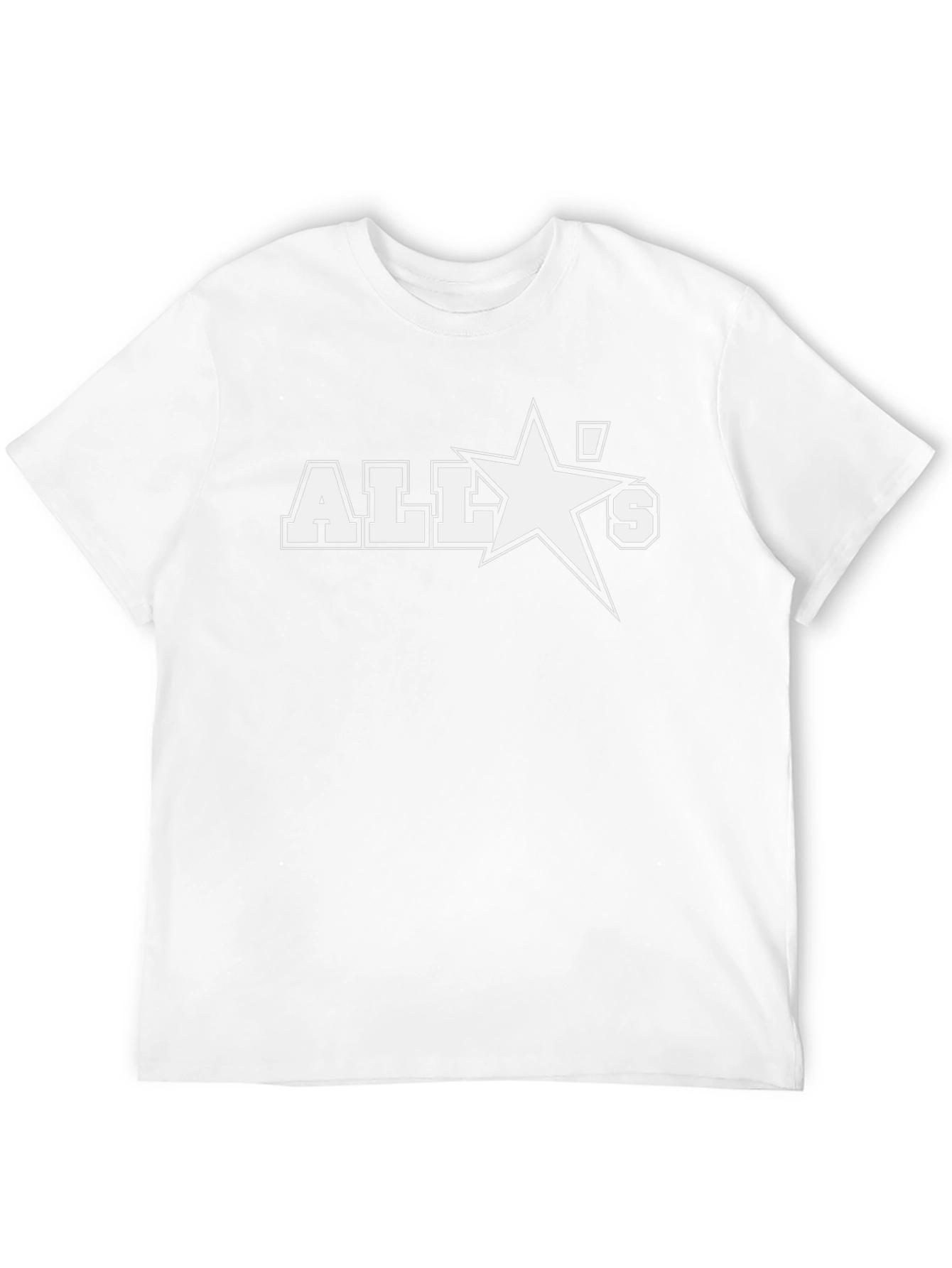All Star T-Shirt - Black Graphic Tee