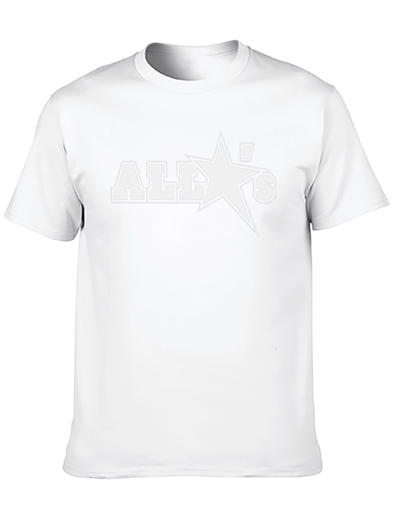 All Star T-Shirt - Black Graphic Tee