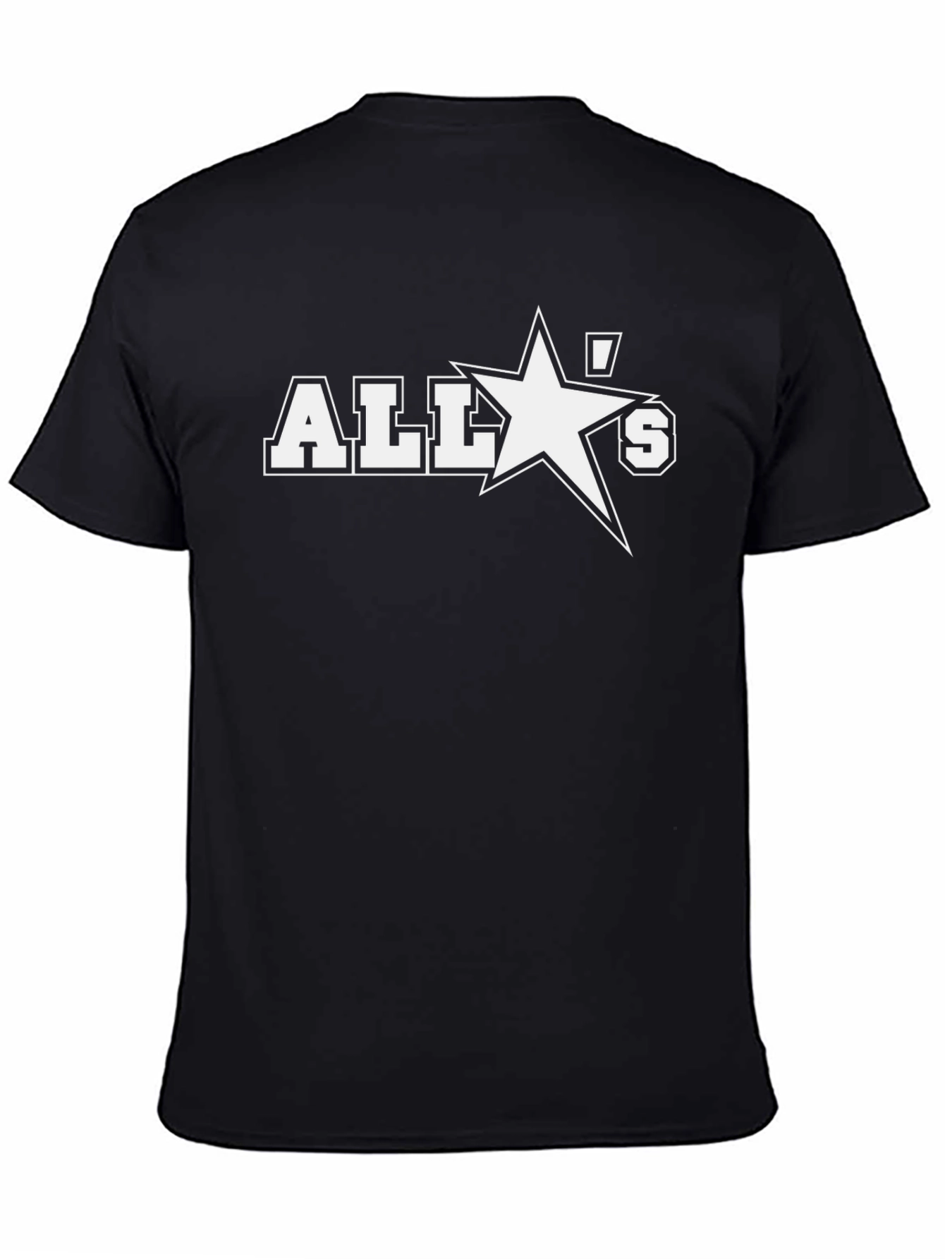 All Star T-Shirt - Black Graphic Tee