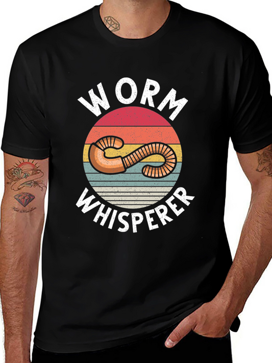 Worm Whisperer Graphic Tee - Vintage Style