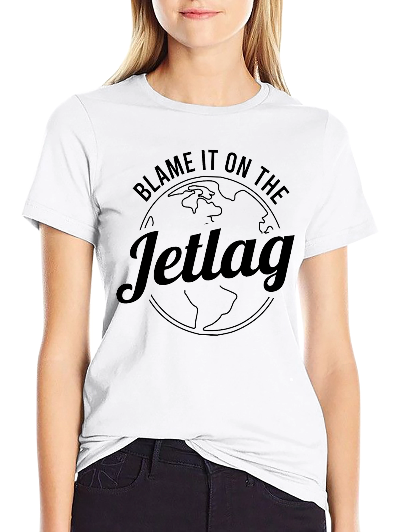 Blame it on the Jetlag Graphic T-Shirt