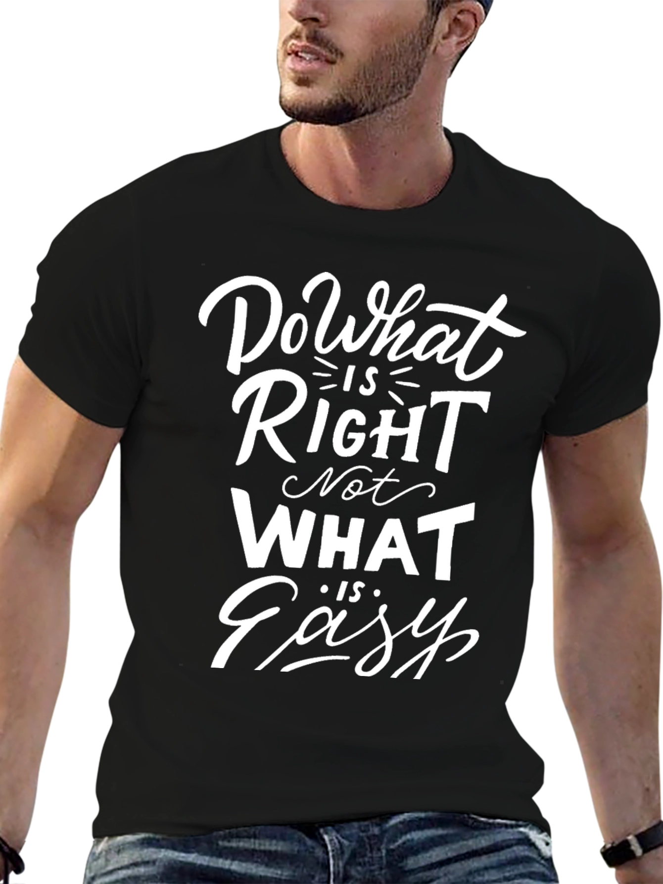 Do What Is Right Graphic Tee - Motivational T-Shirt
