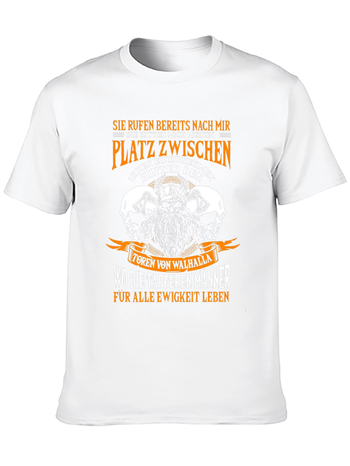 Viking Warrior T-Shirt - German Text - Valhalla
