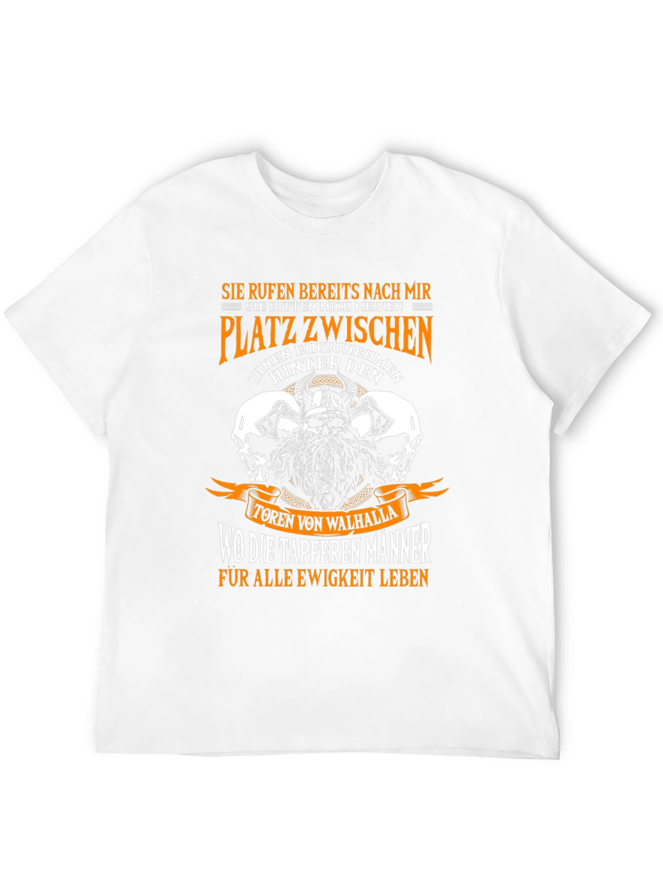 Viking Warrior T-Shirt - German Text - Valhalla