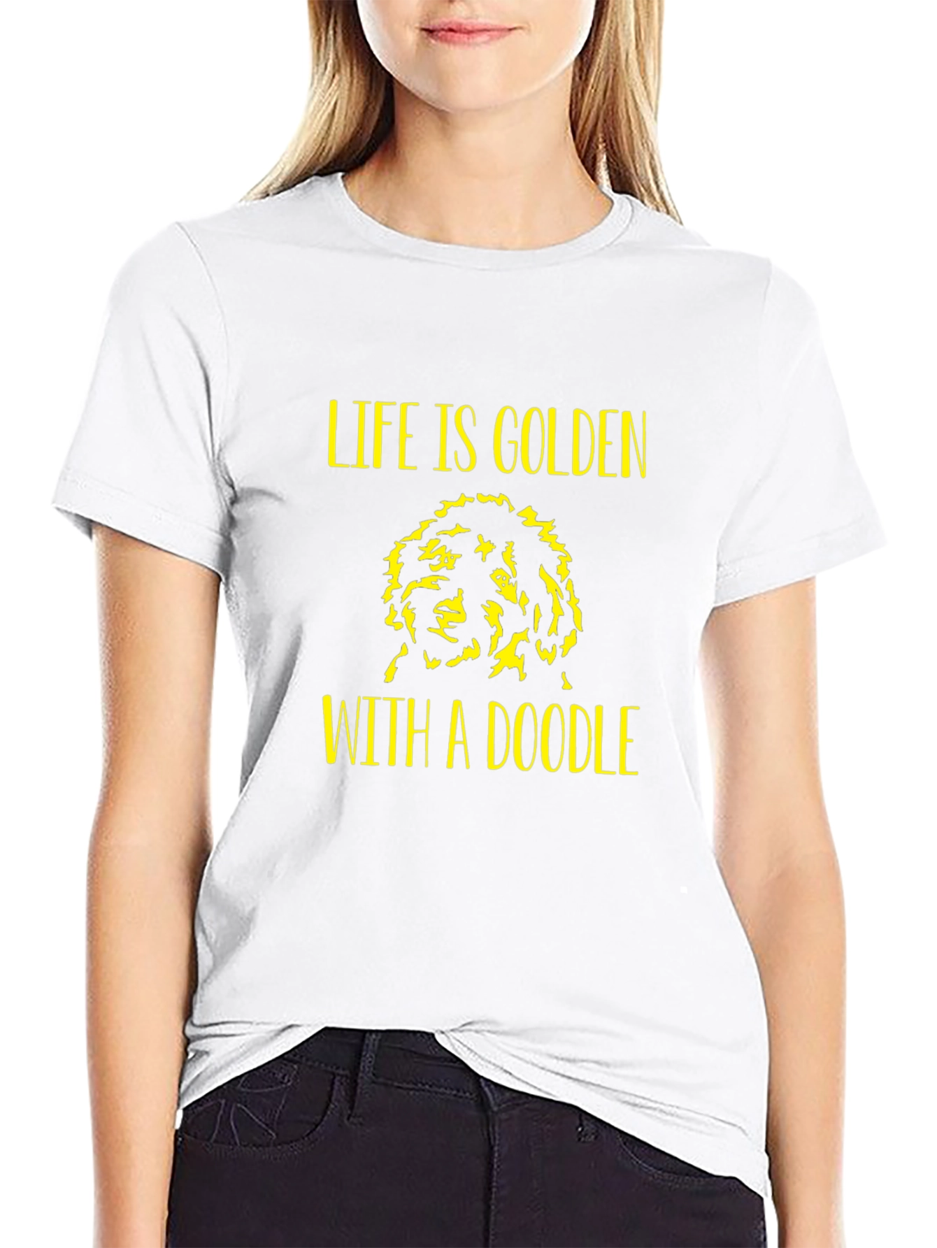 Life is Golden With a Doodle T-Shirt