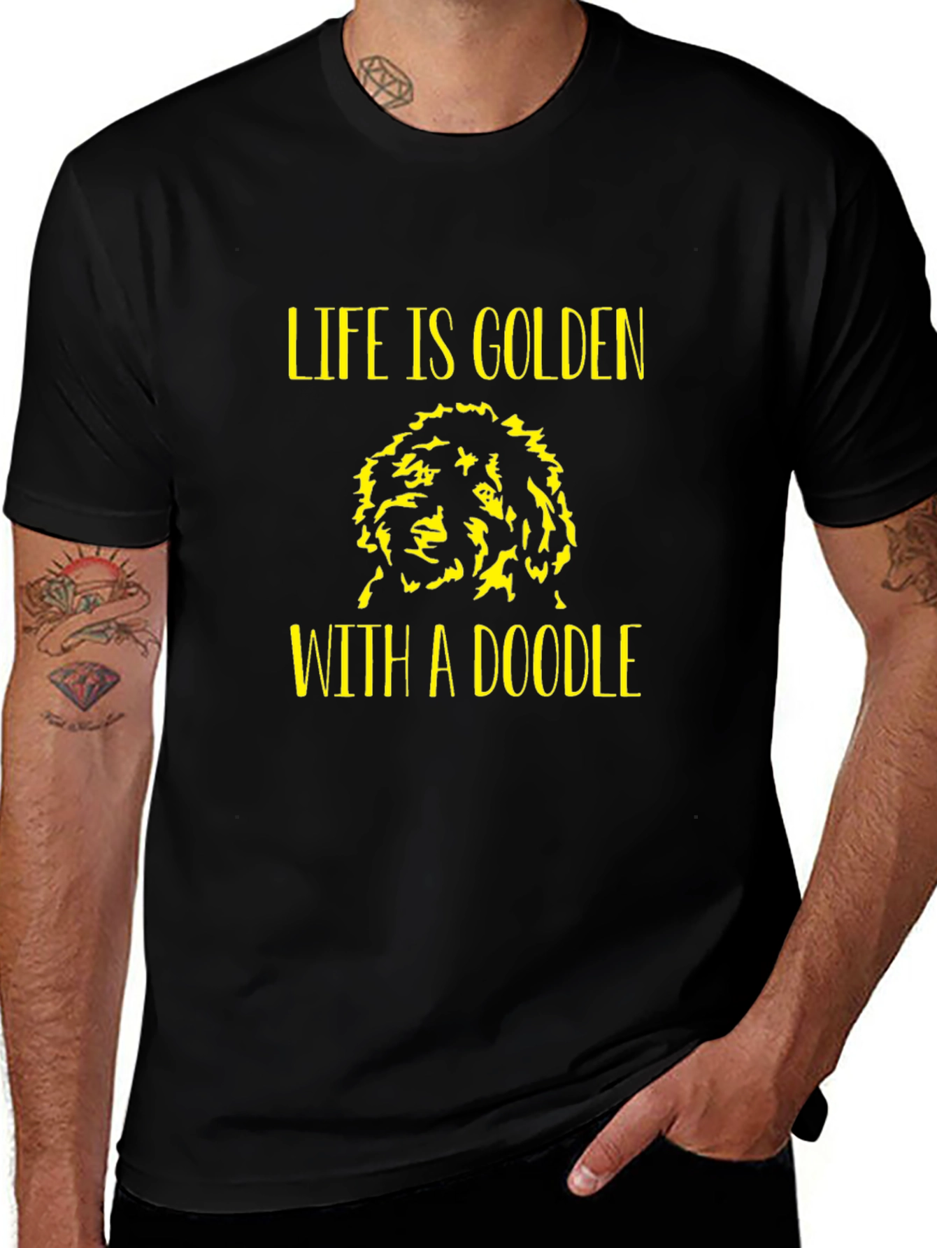 Life is Golden With a Doodle T-Shirt
