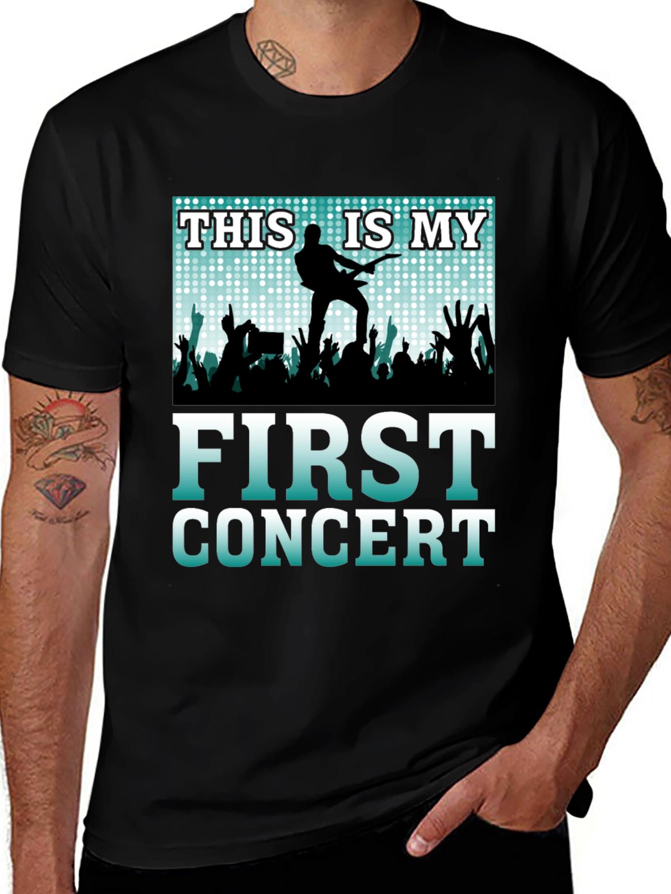 My First Concert T-Shirt - Rock Music Tee