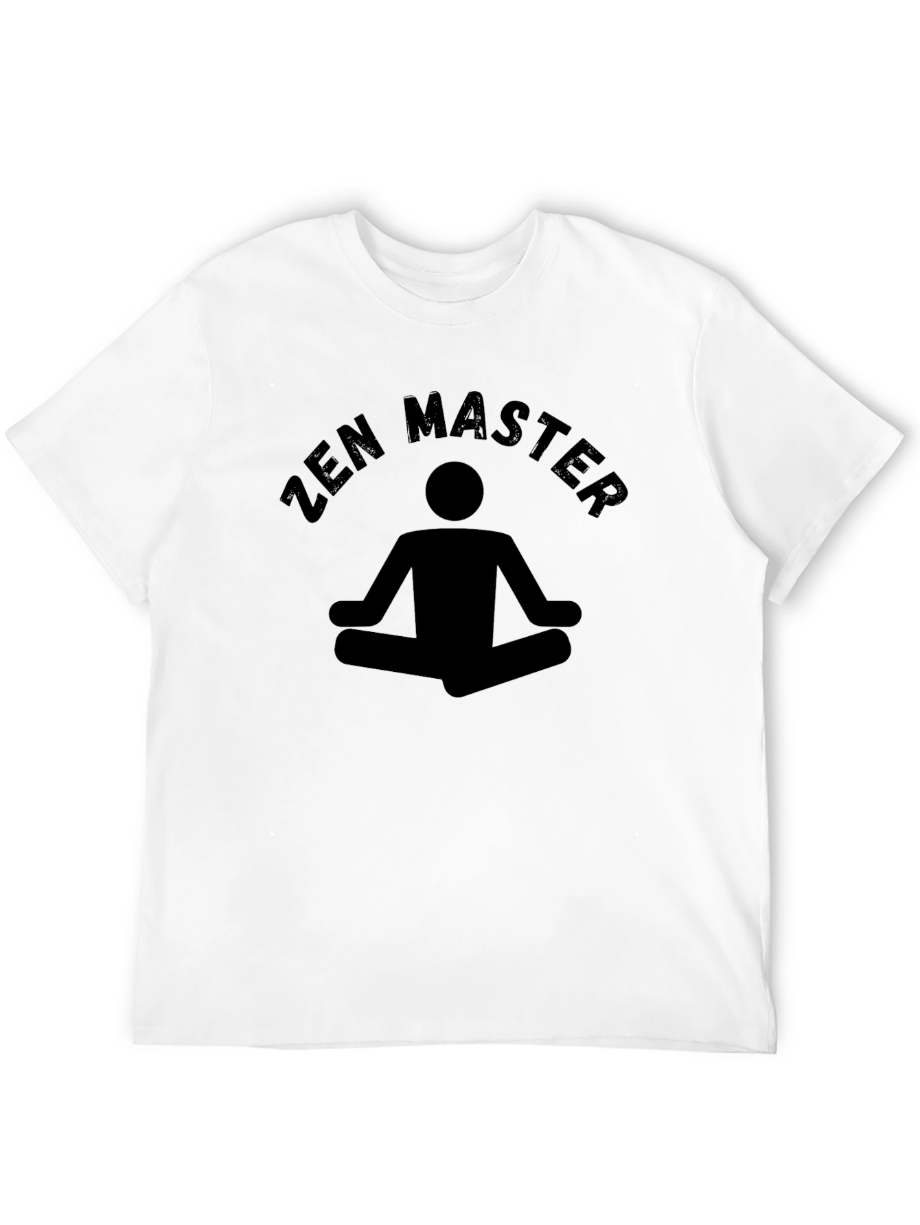 Zen Master Graphic T-Shirt - Meditating Yogi Tee