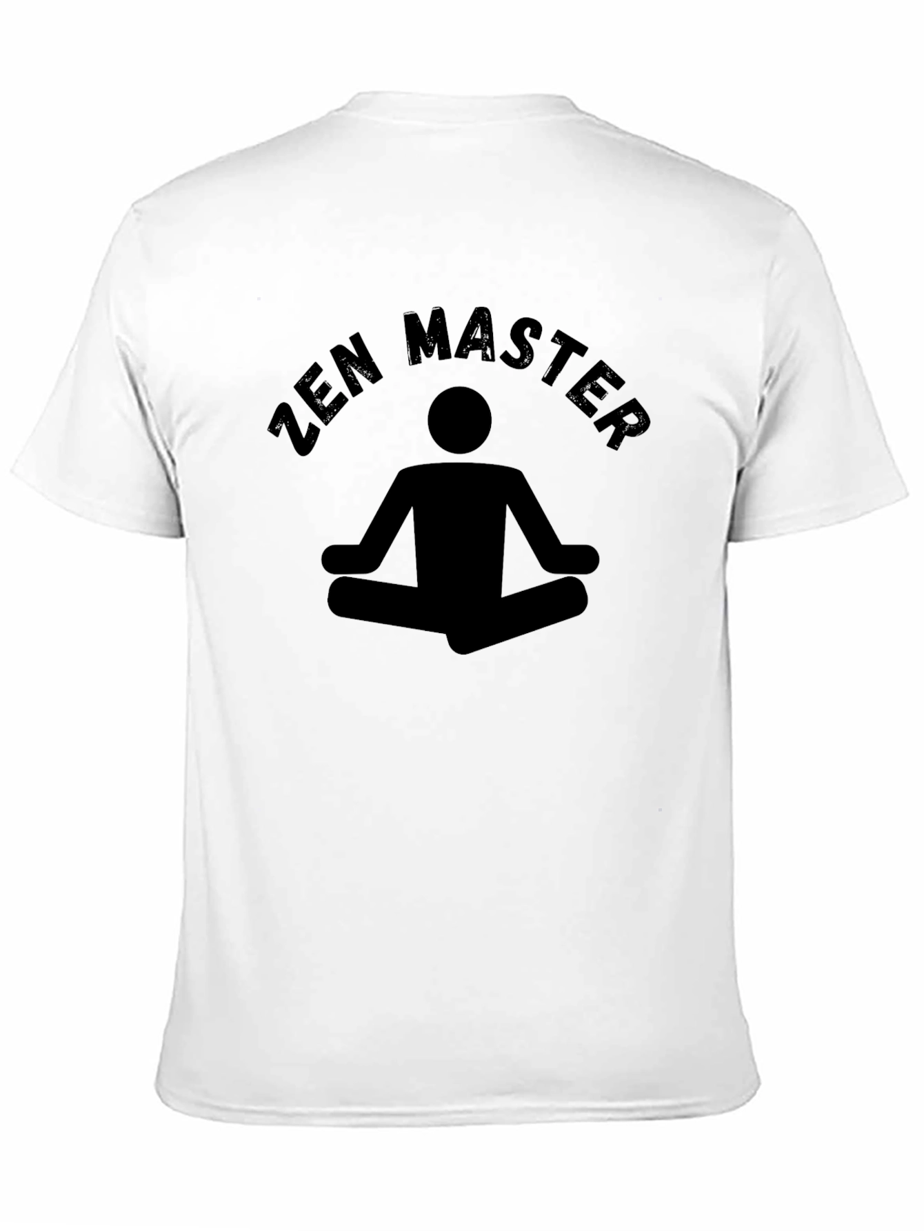 Zen Master Graphic T-Shirt - Meditating Yogi Tee