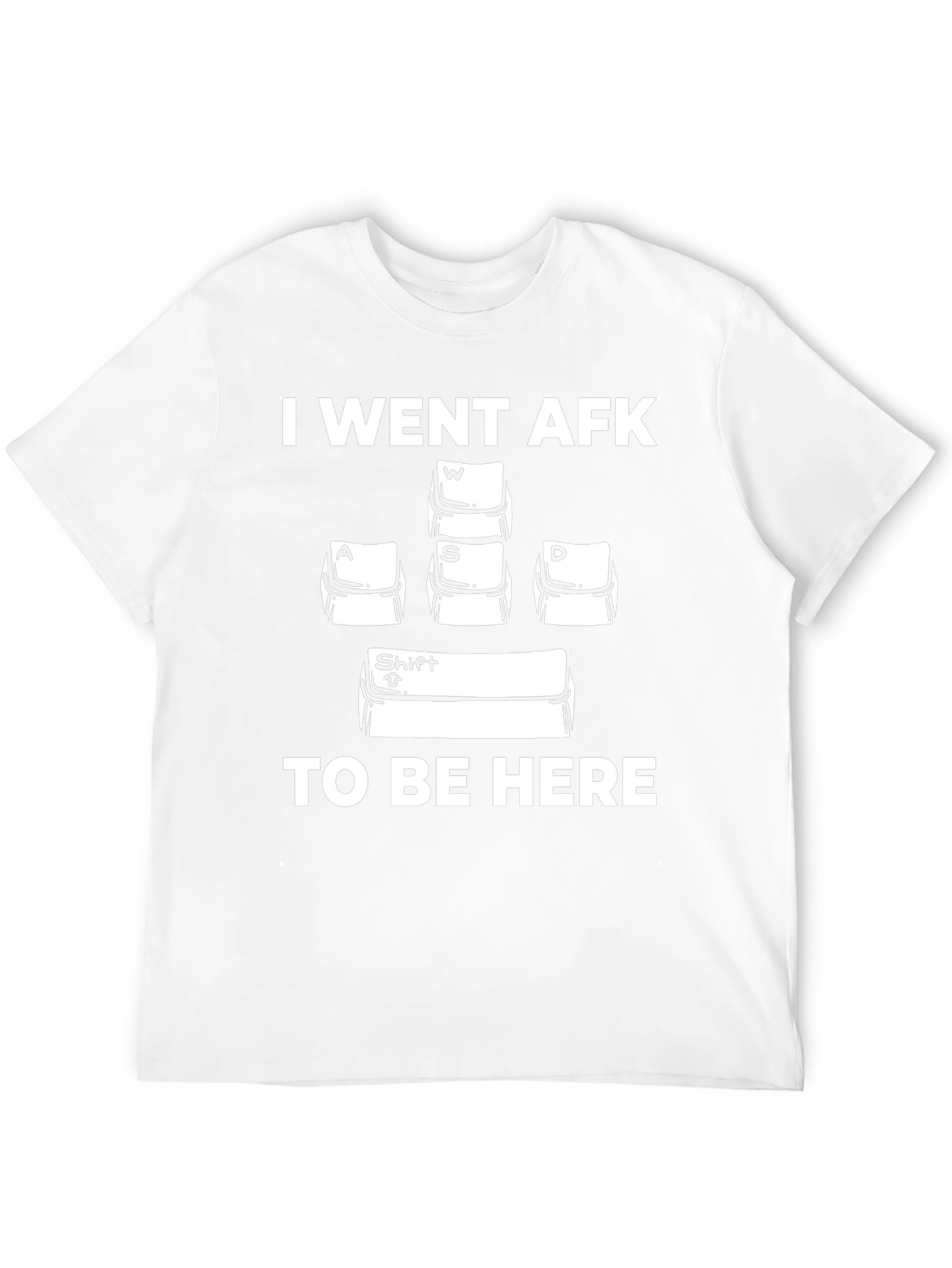 I Went AFK T-Shirt - Gamer Humor Tee