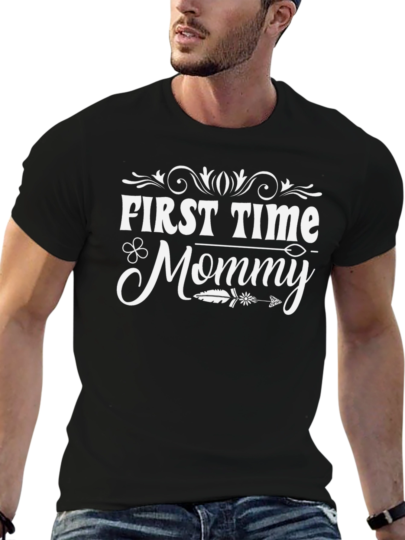 First Time Mommy Tee - New Mom Gift