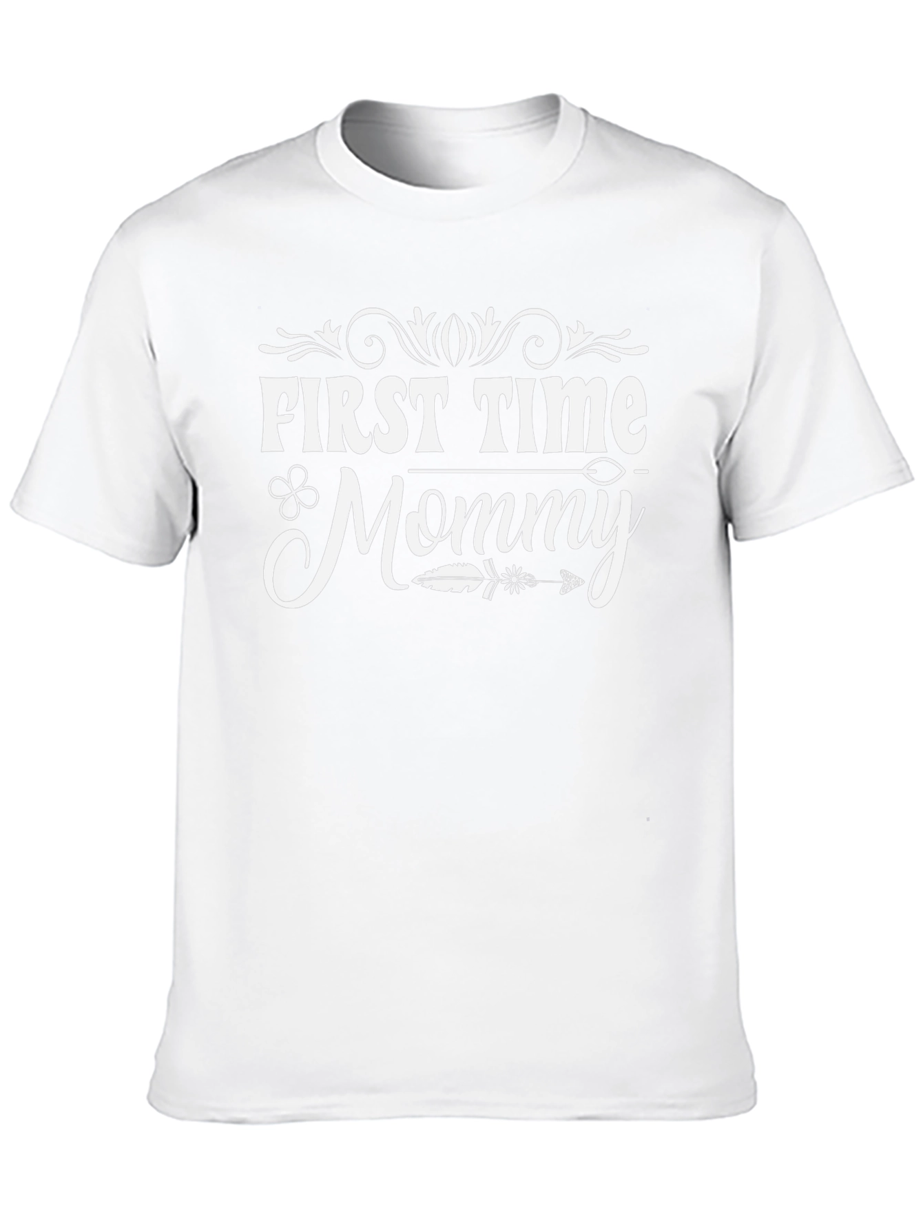 First Time Mommy Tee - New Mom Gift