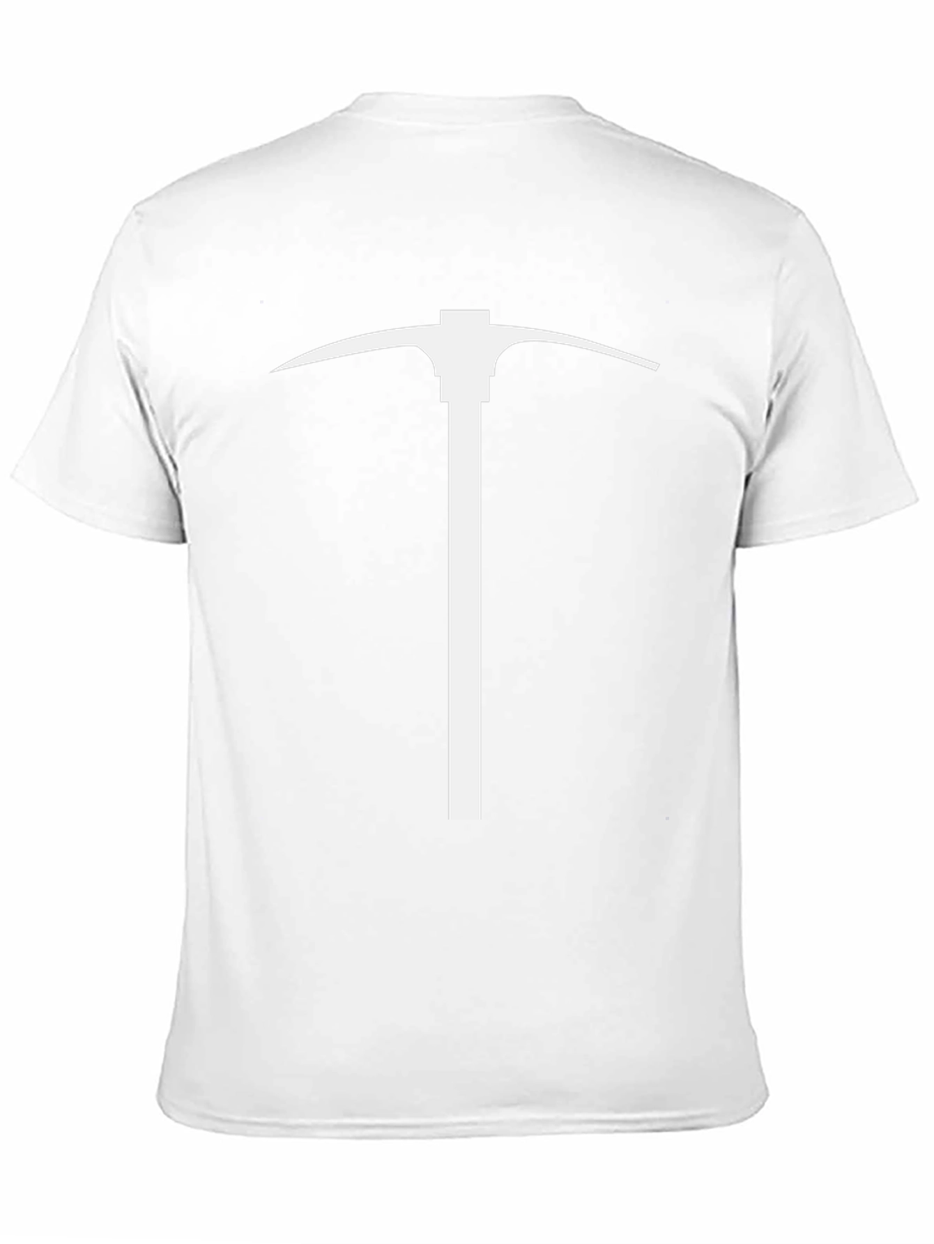 Pickaxe Graphic Tee - Black Cotton Short Sleeve